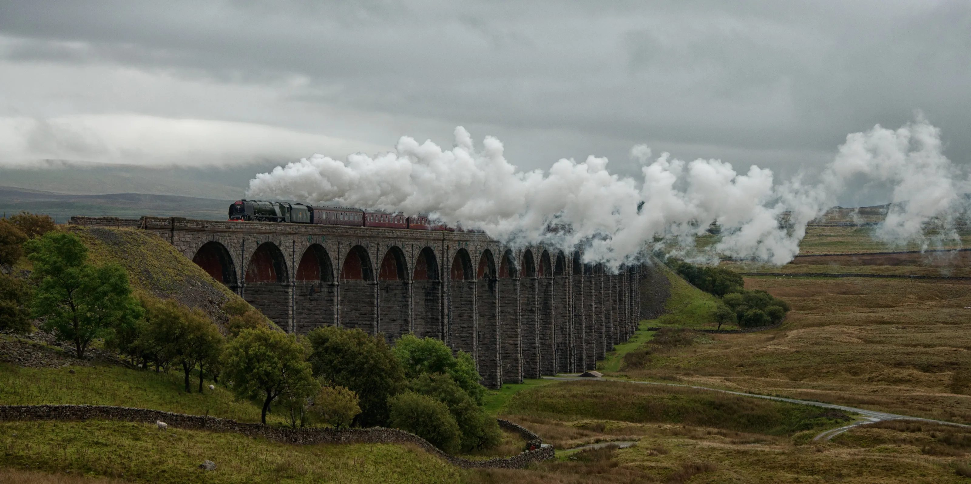 Steam over Ribblehead