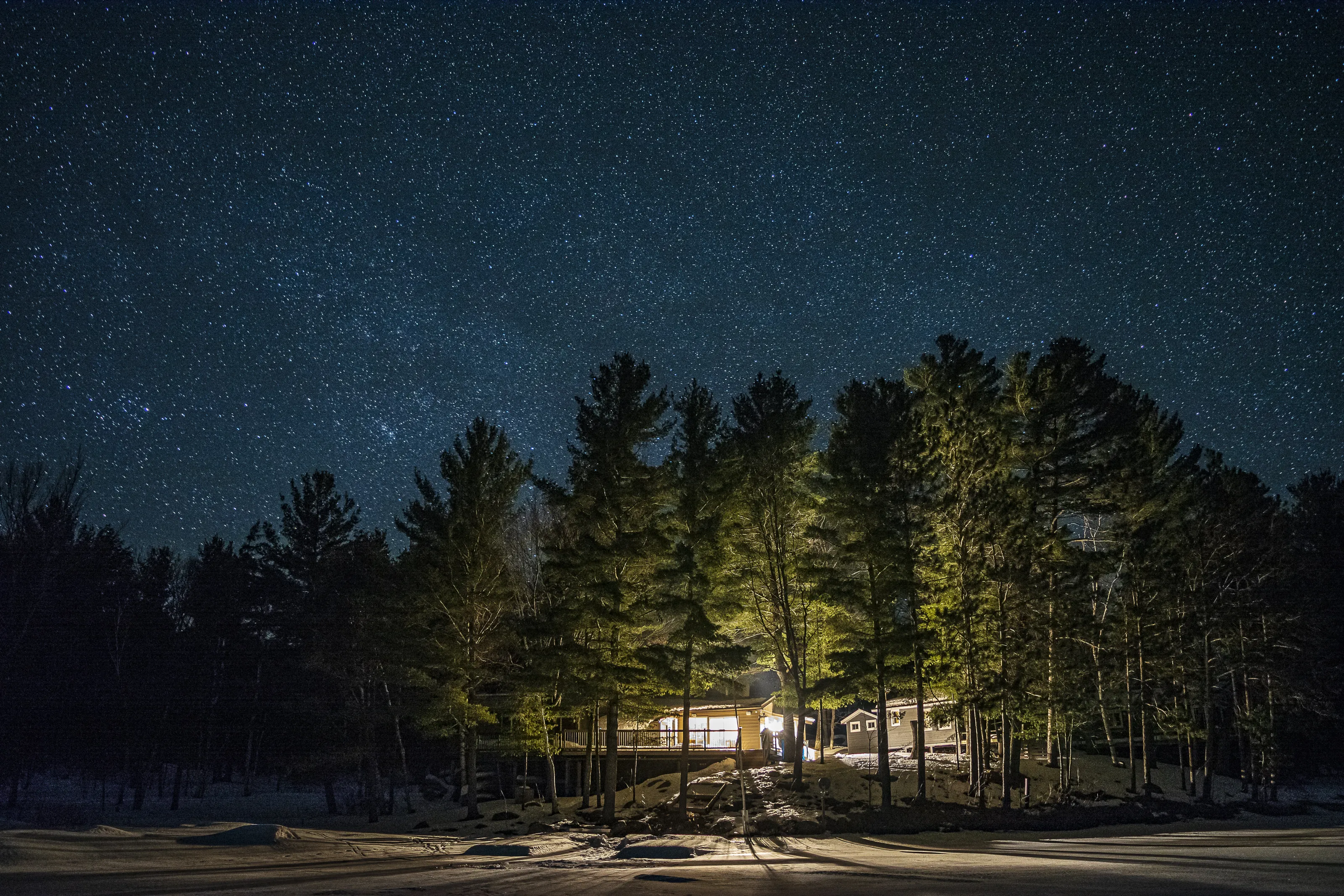 Starry Night In Shawanaga