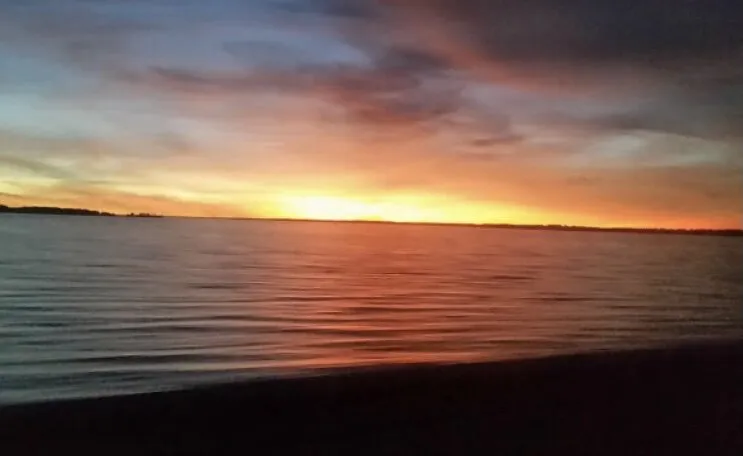 Sunset over the Rez