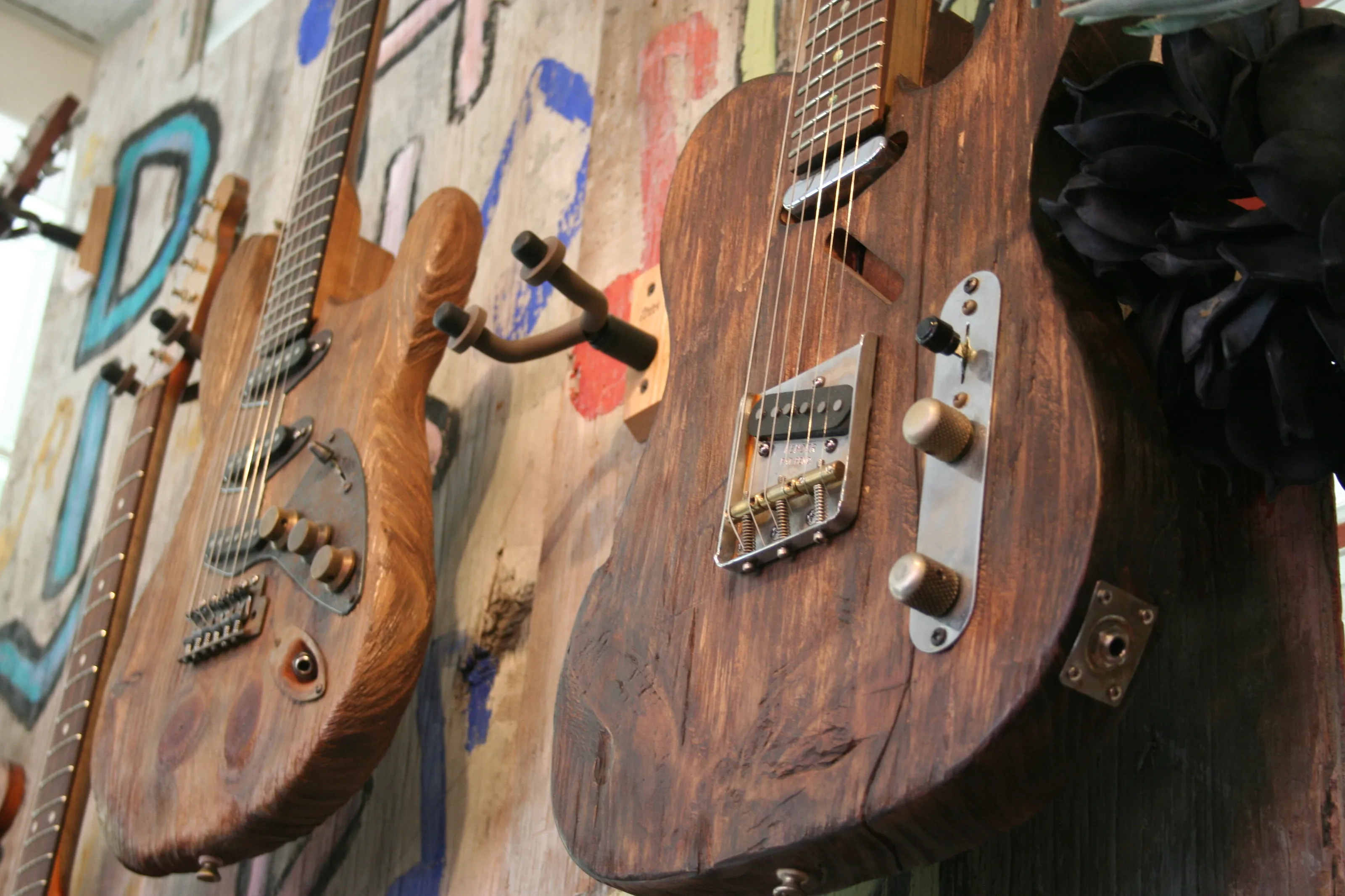 Wood Electric Guitars