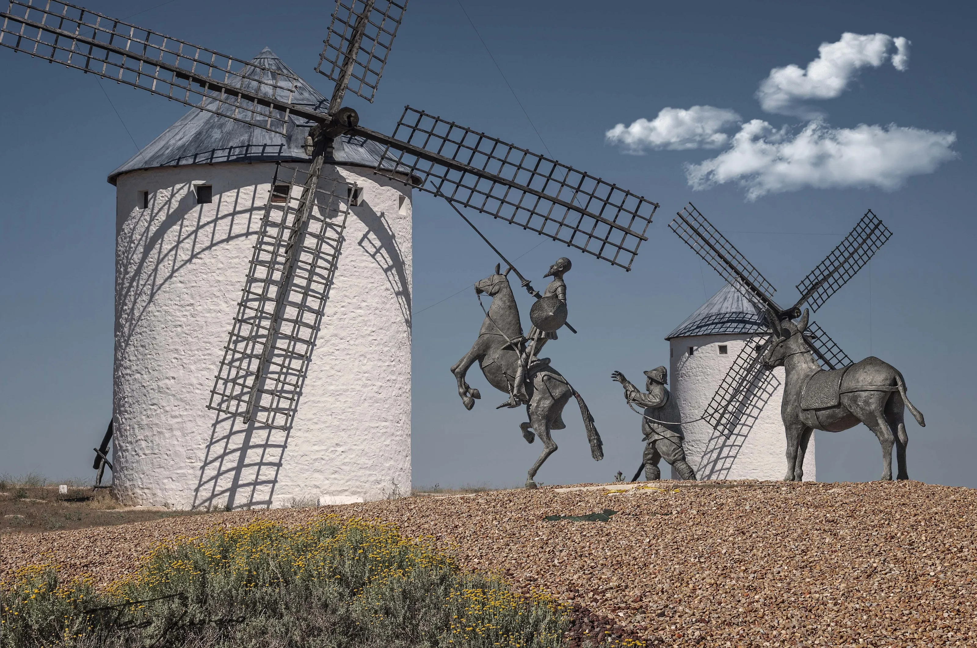 The Quixote and Sancho Panza