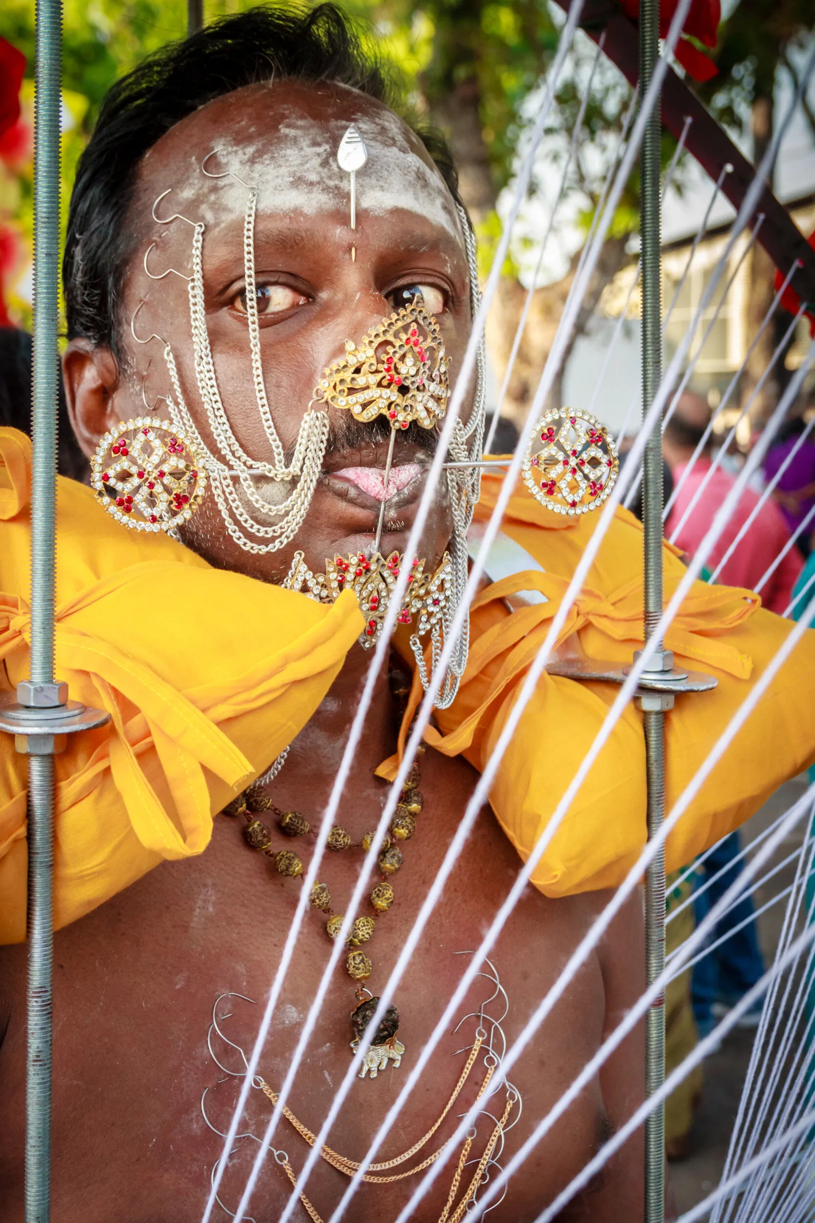 Annual Hindu festival Thaipusam, Penang Malaysia