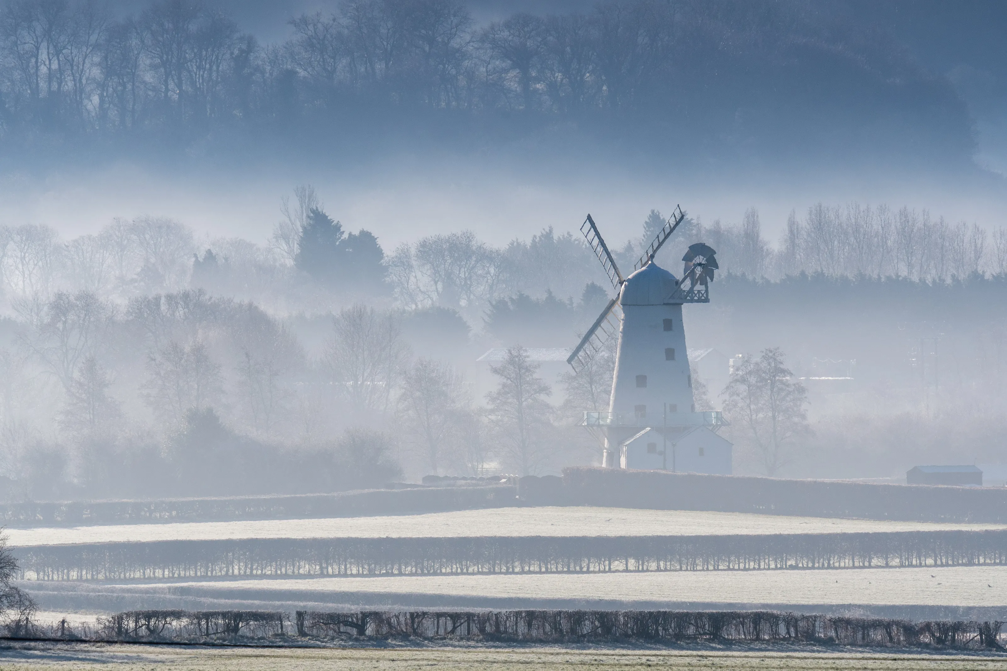 Windmill in the Mist