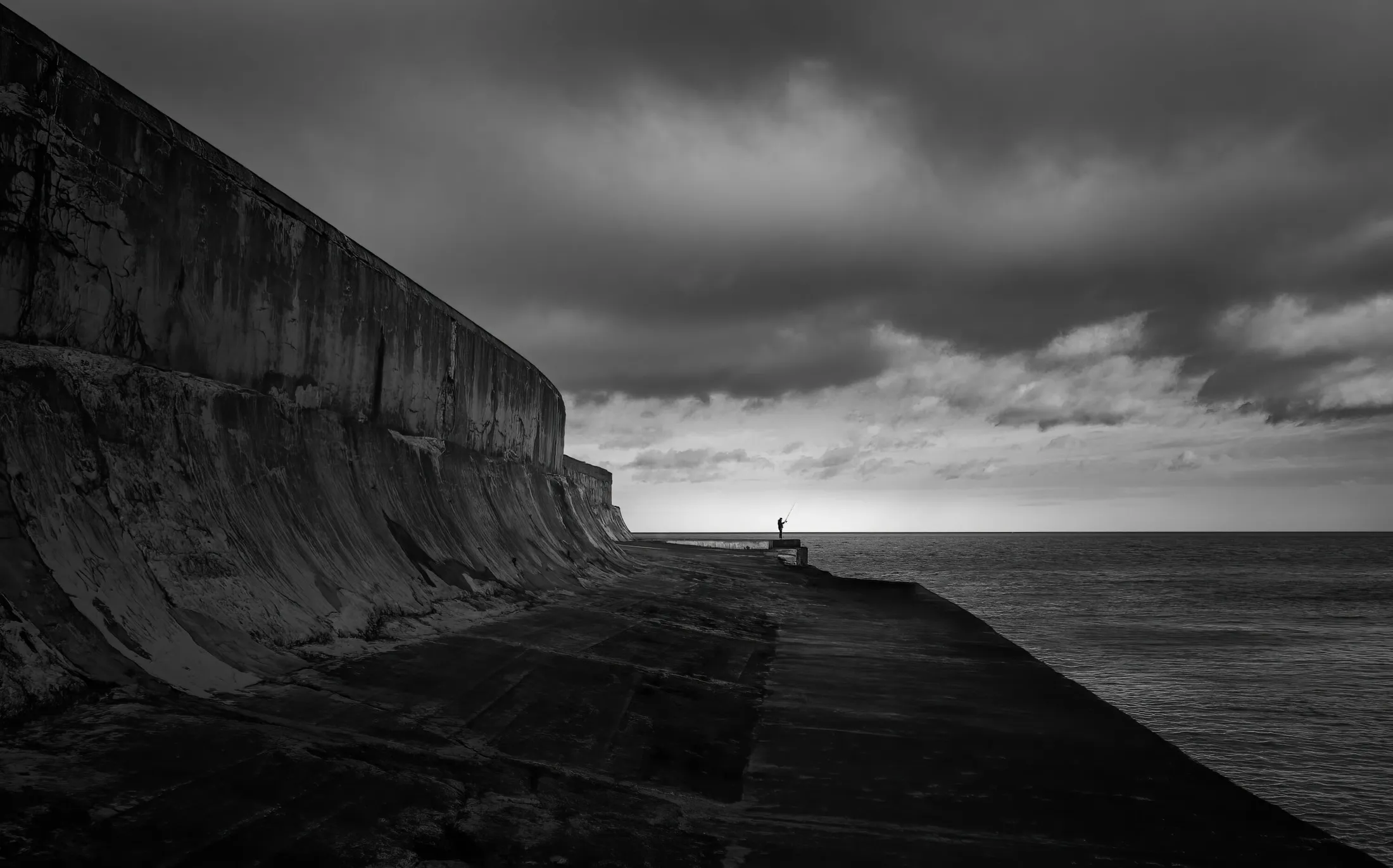 Low light fisherman