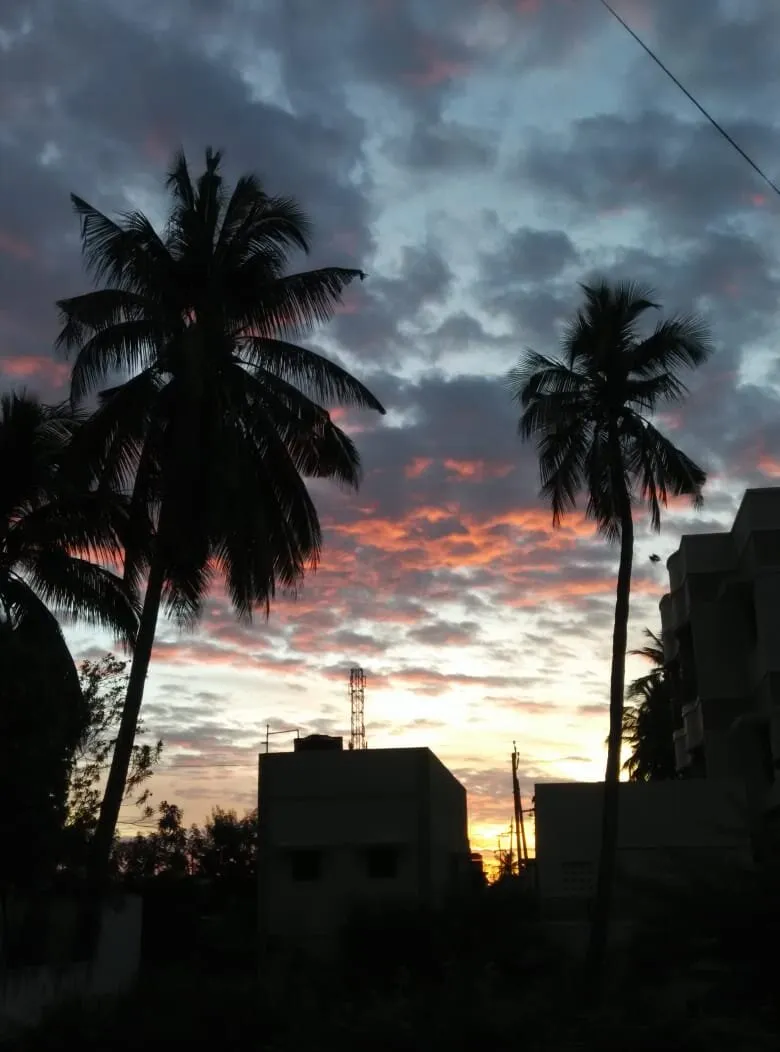Cloudy morning