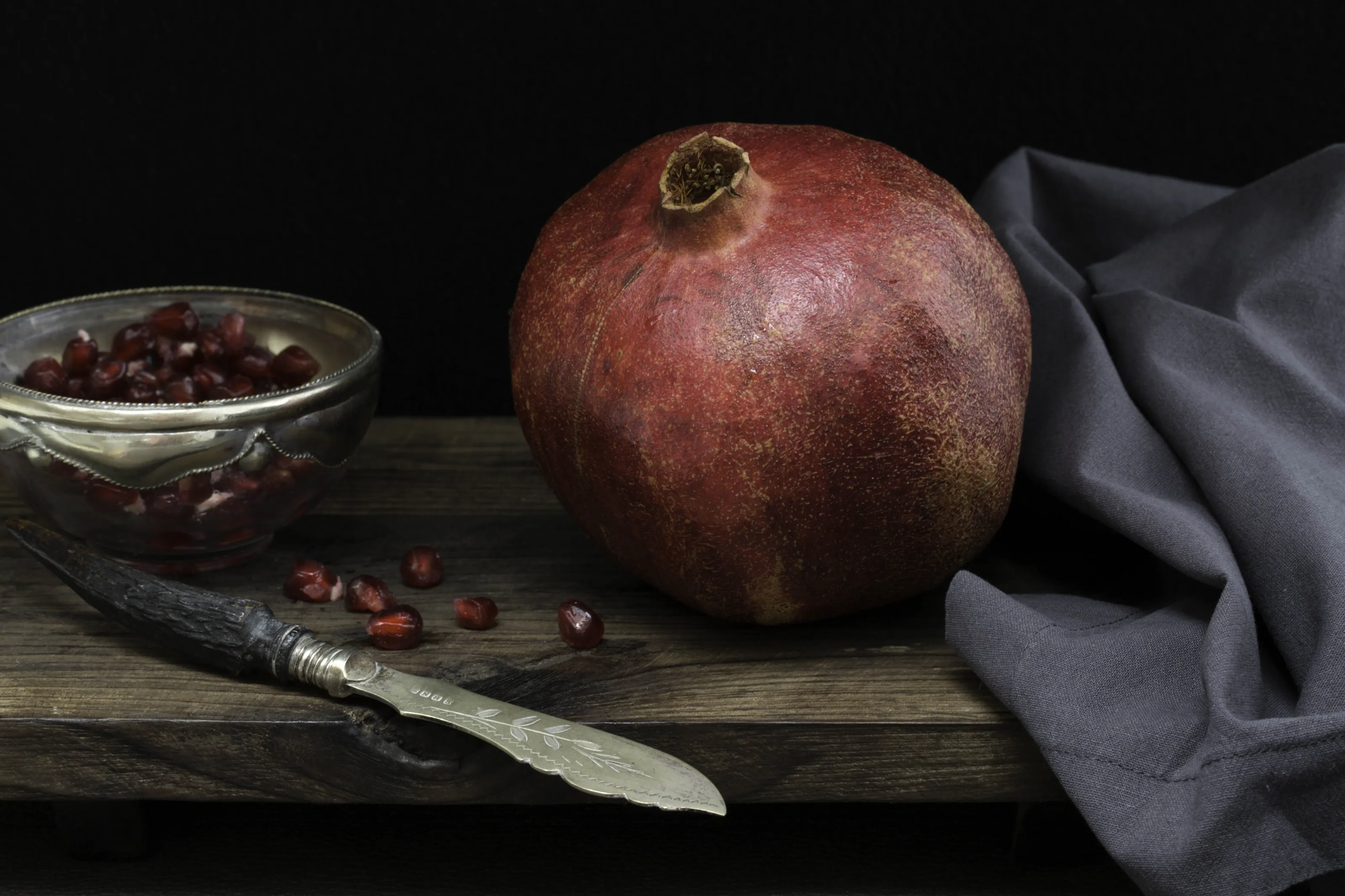 Pomegranate Still Life