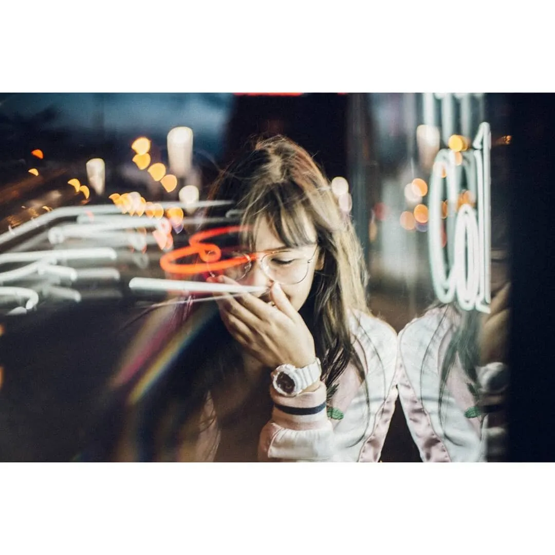 Neon smile
