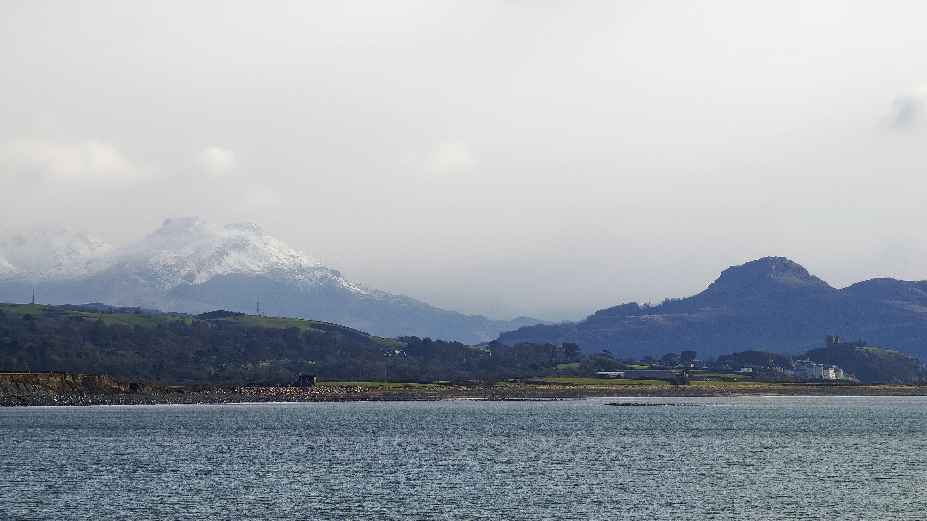 Criccieth from across the bay