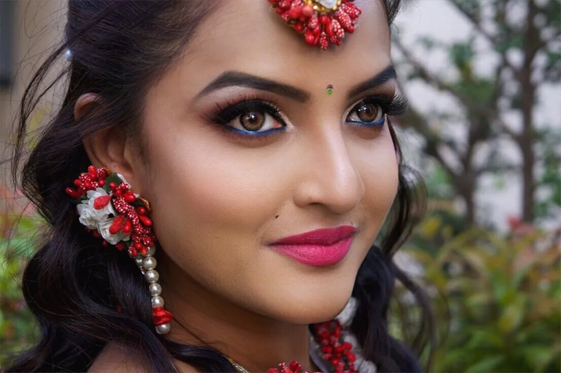 Face closeup