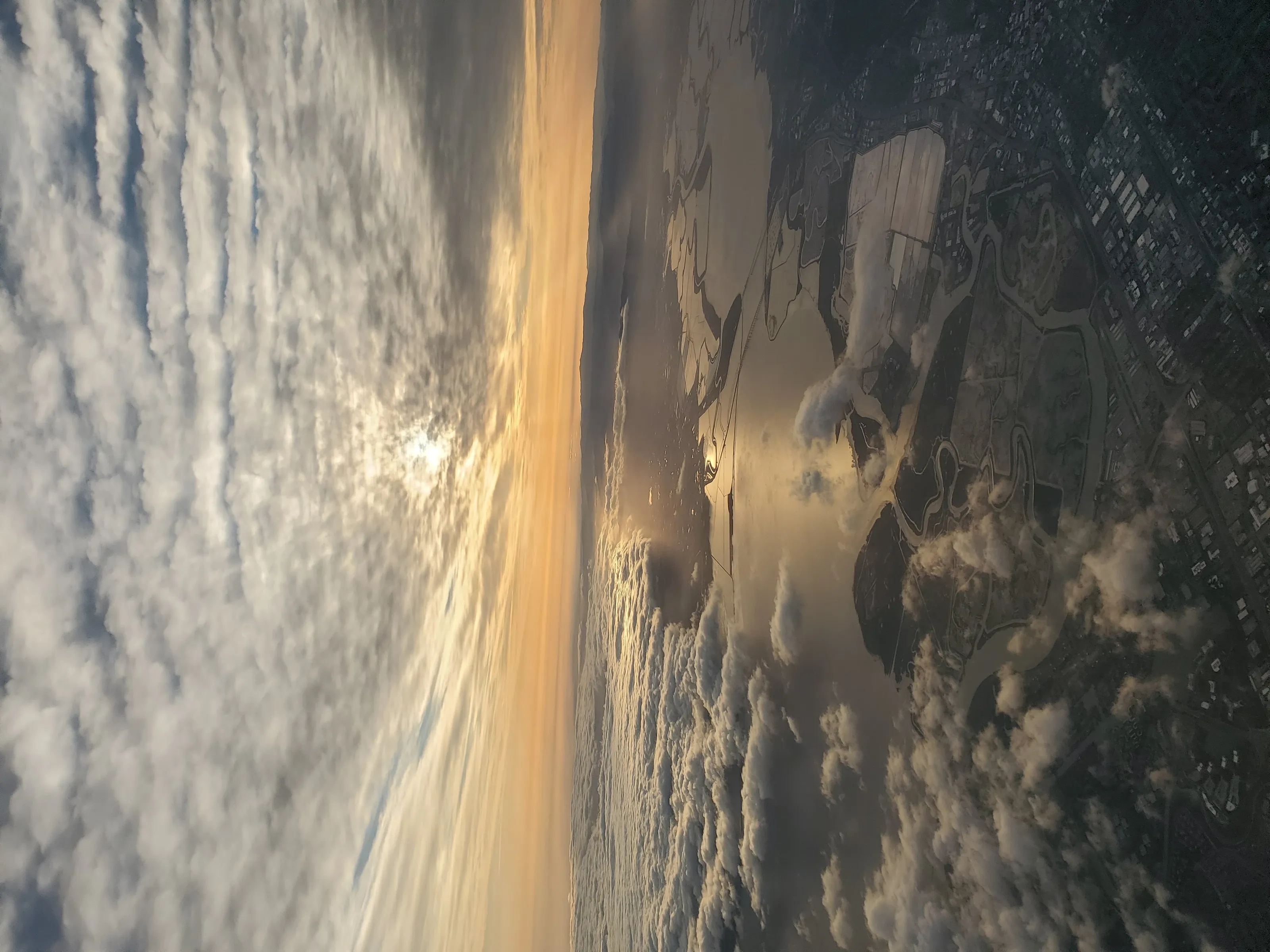 Between the Clouds