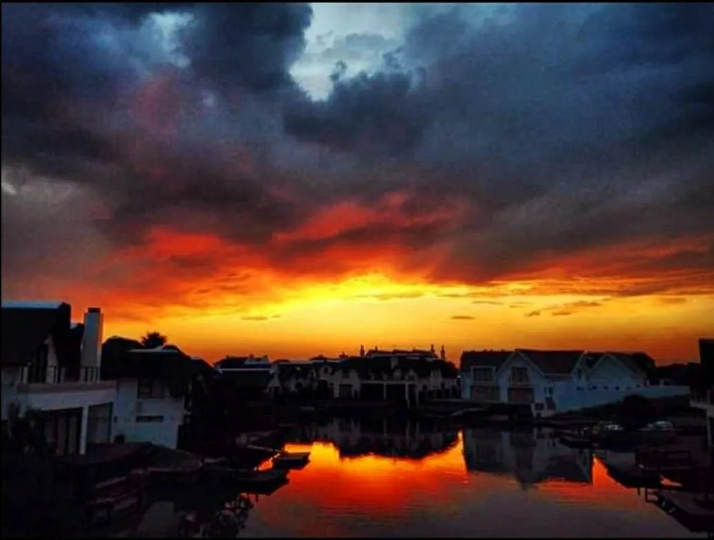 Double take canal sunset shot