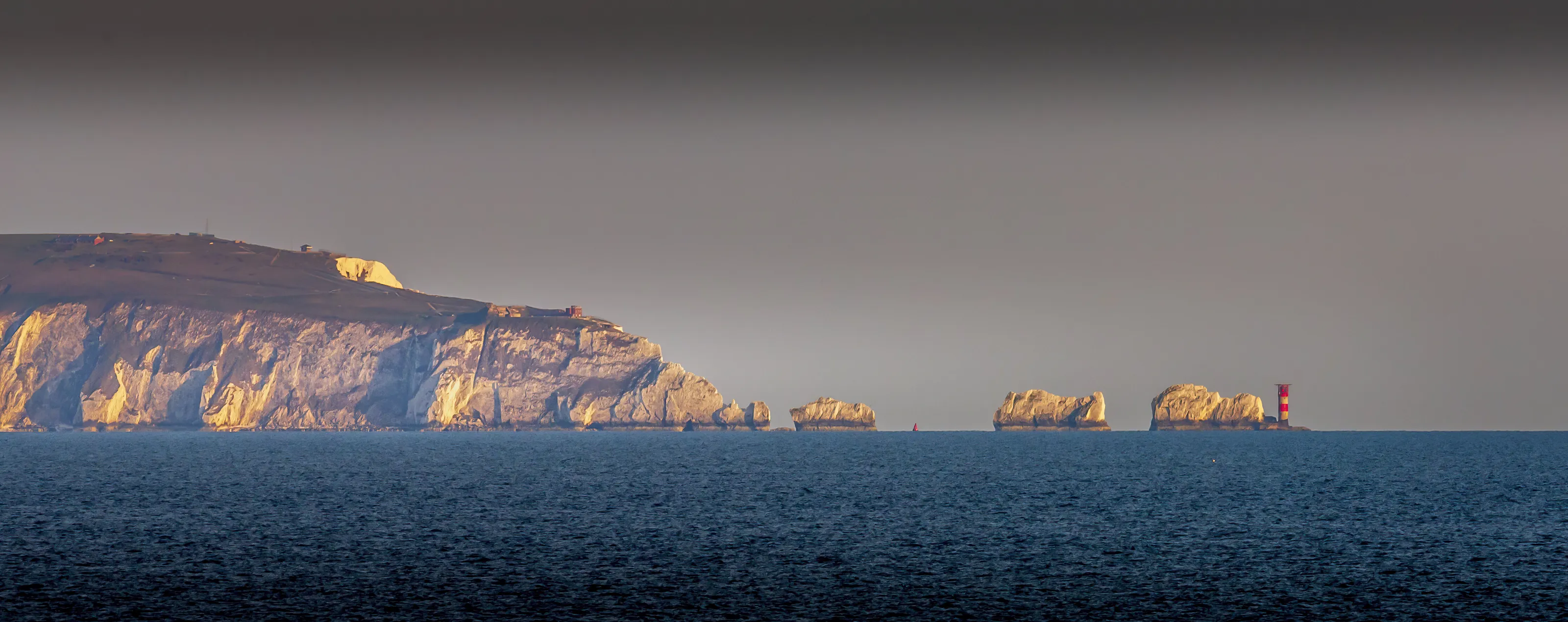 Sun on The Needles