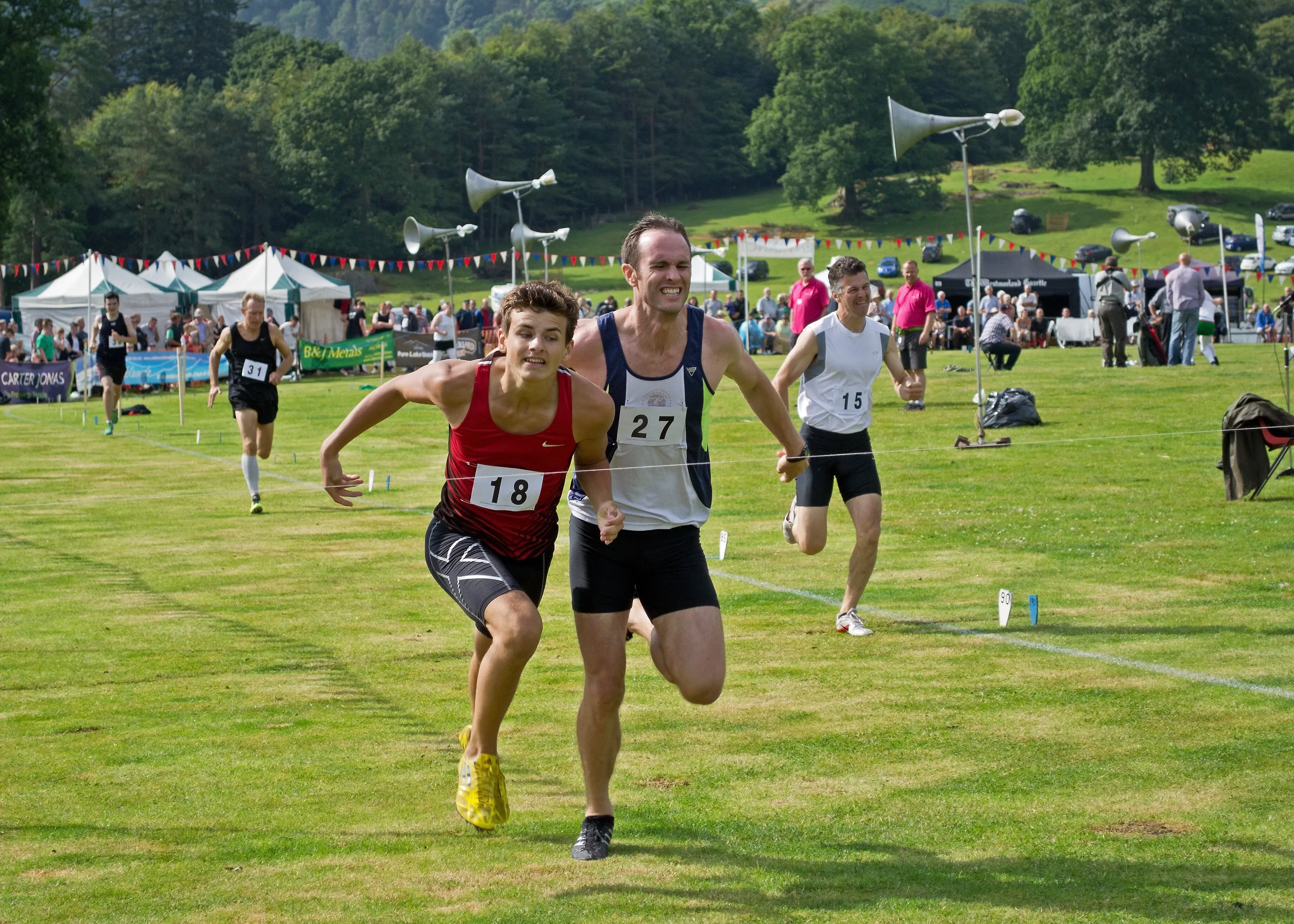Won on the line !