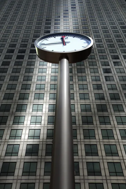 Canary Wharf Clock