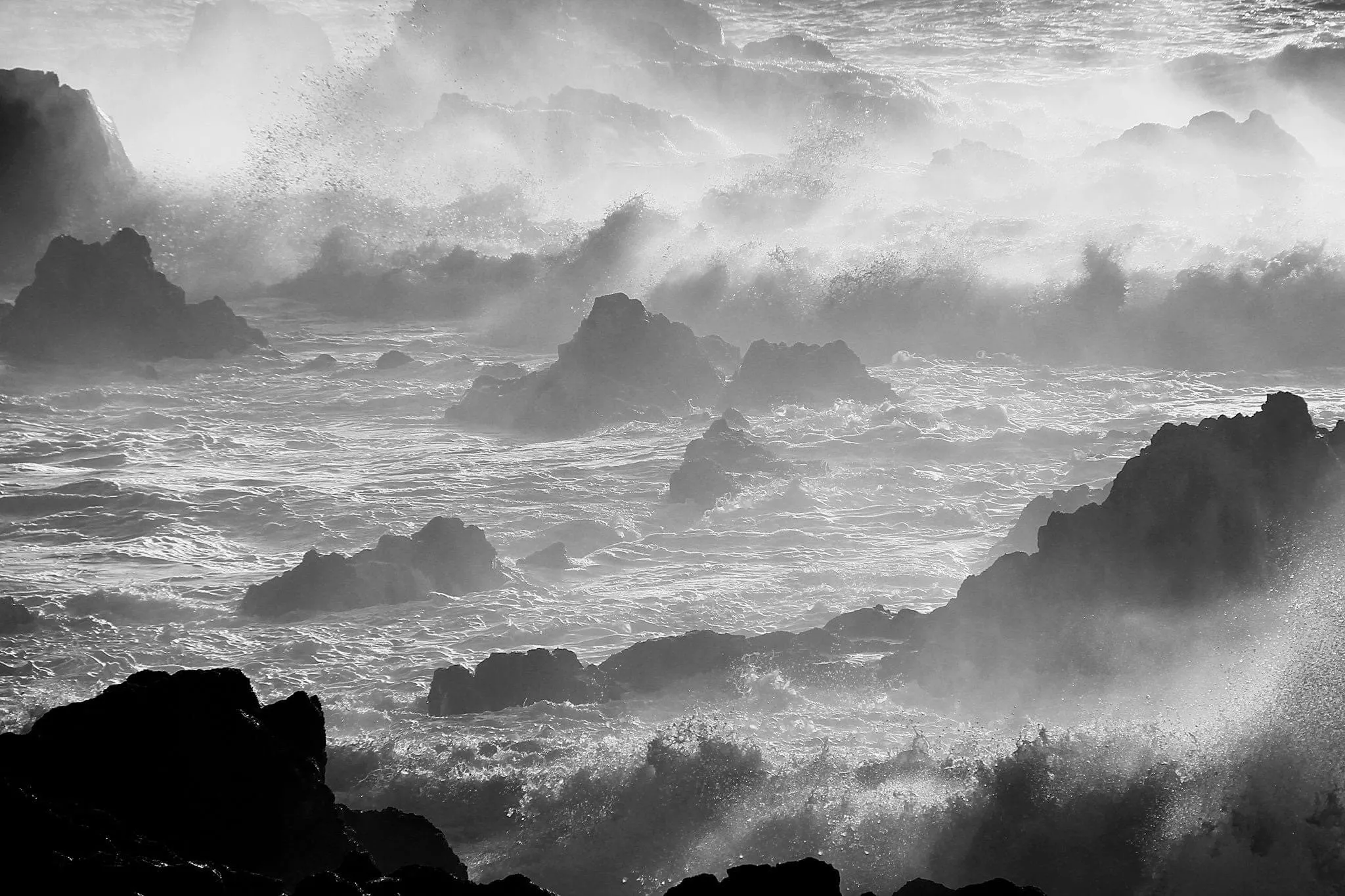 Tha sea was angry!!!