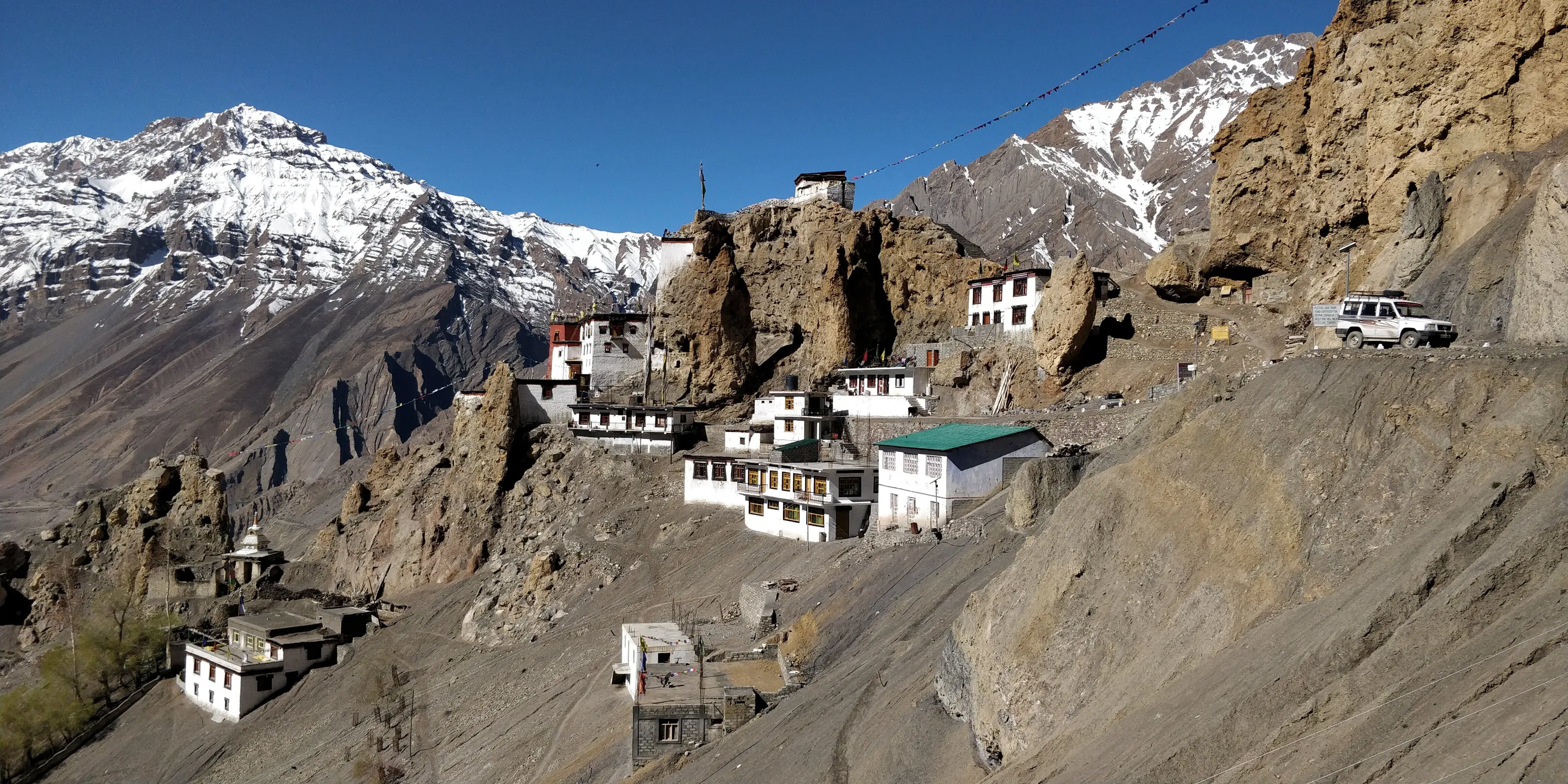 DHANKAR MONASTERY.