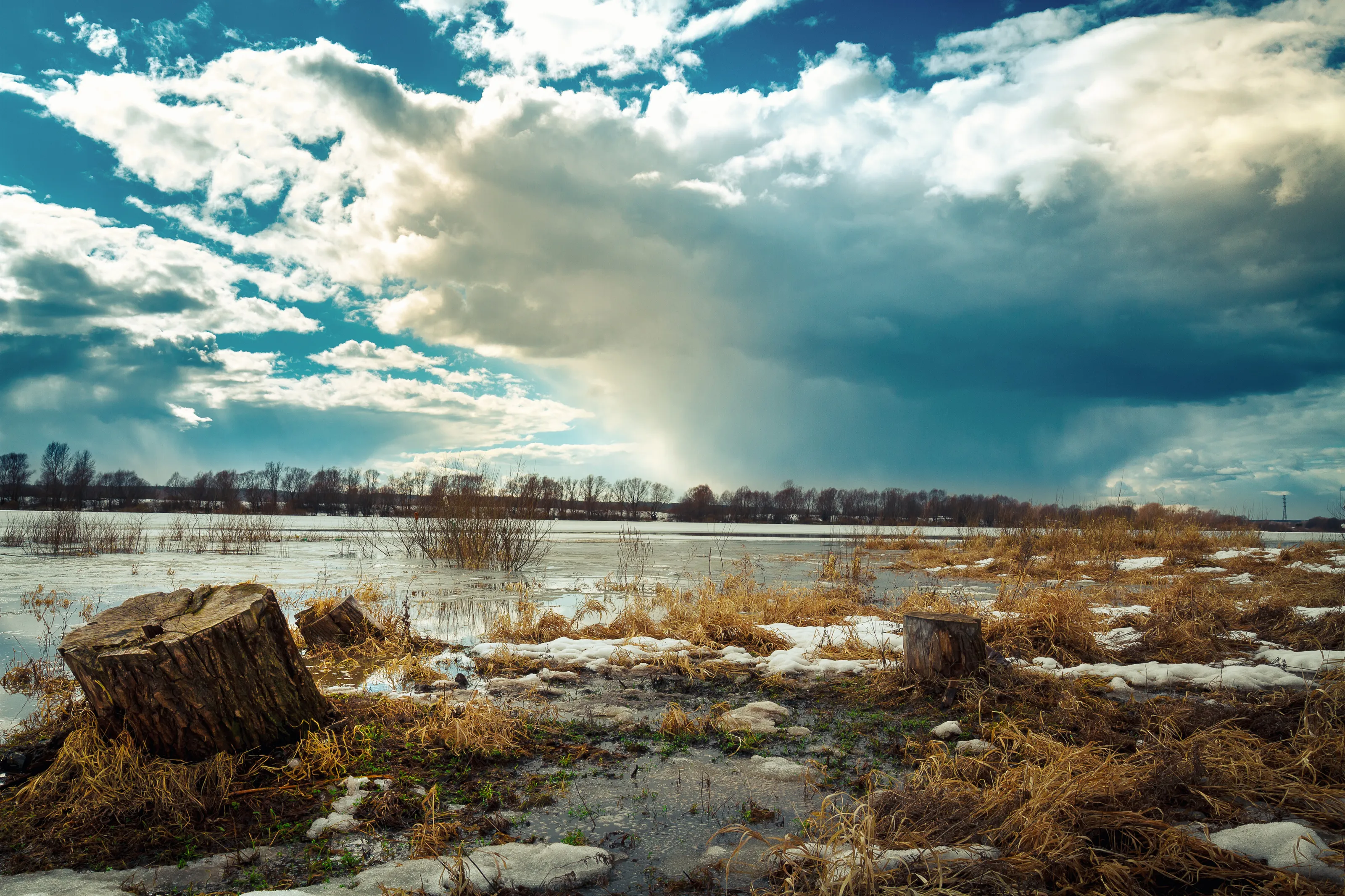 flood of the river