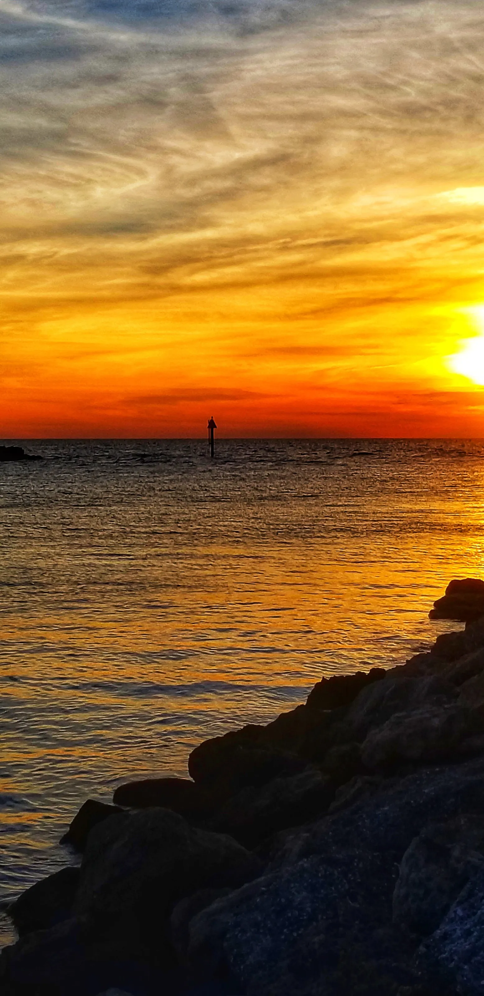 Darkness Over Water