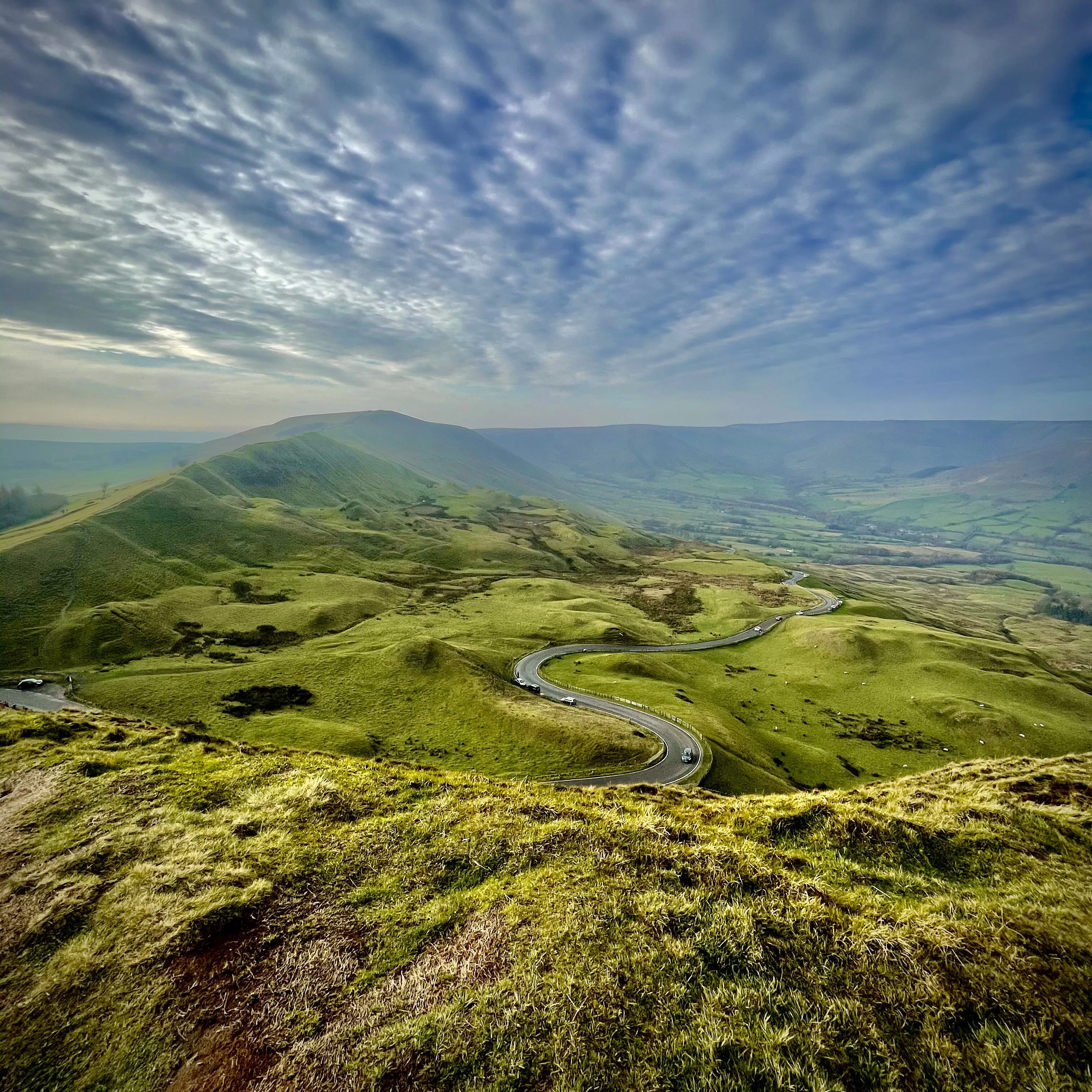 The view from Mam Tor