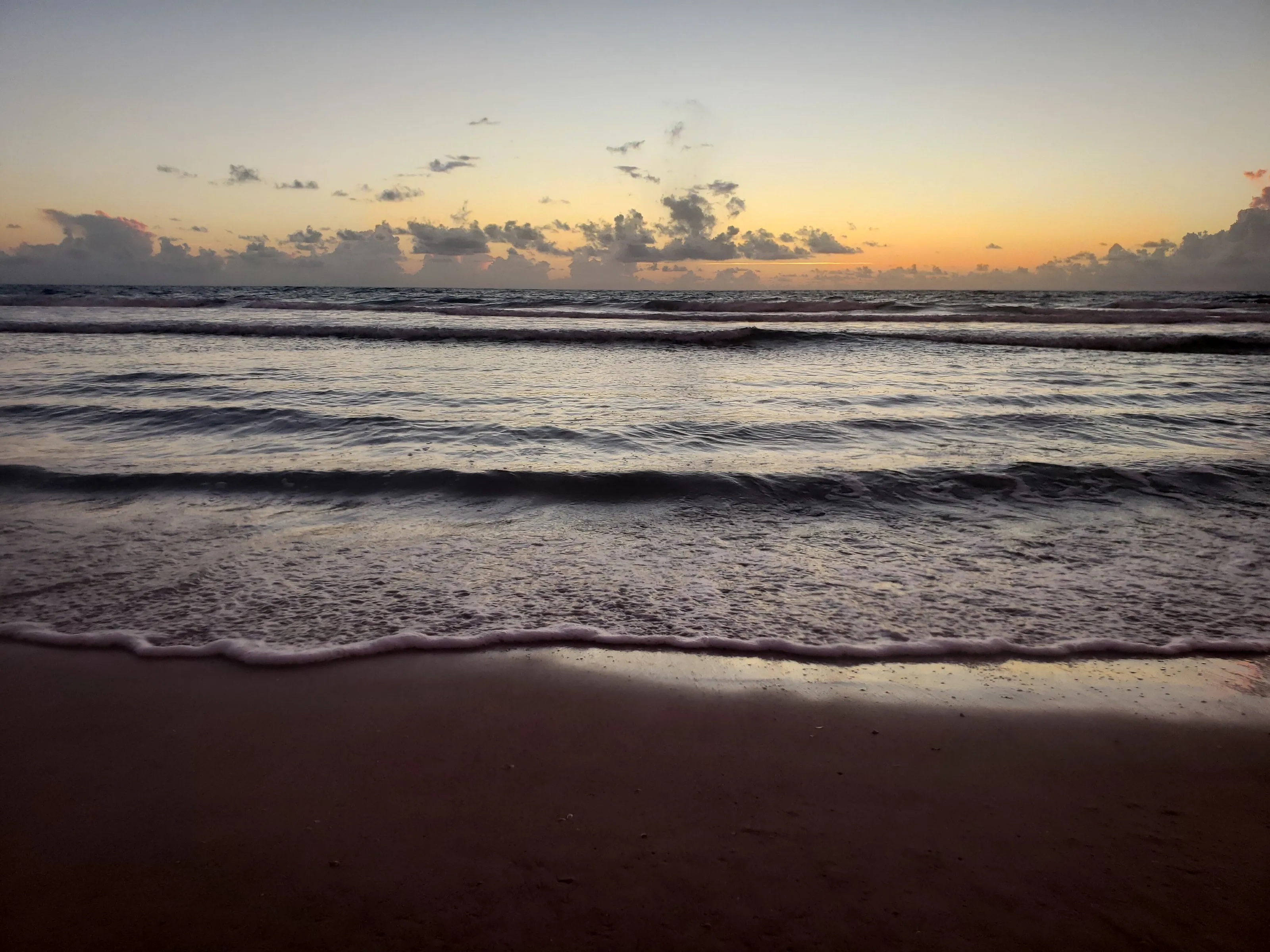 6am at the beach