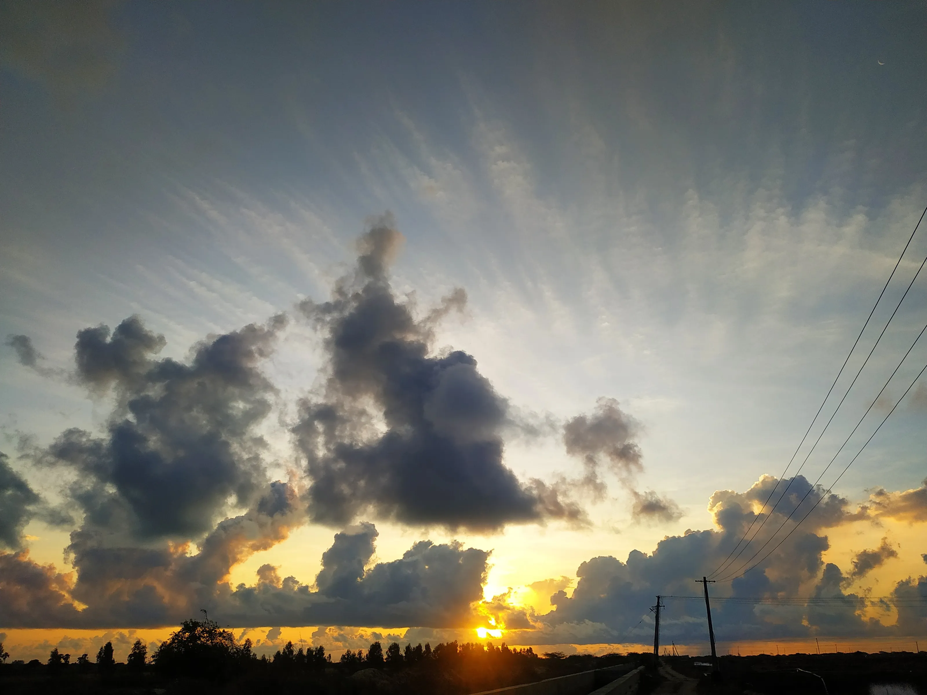 Sun raise