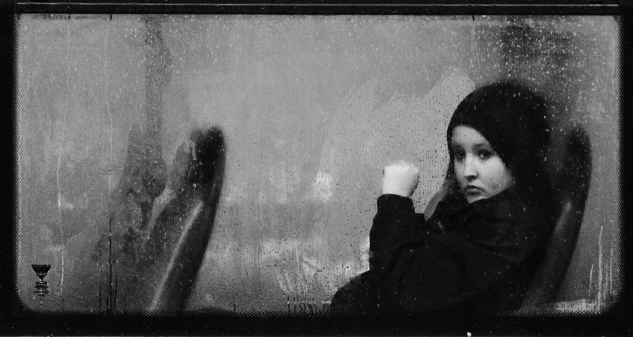 Girl on a bus ..
