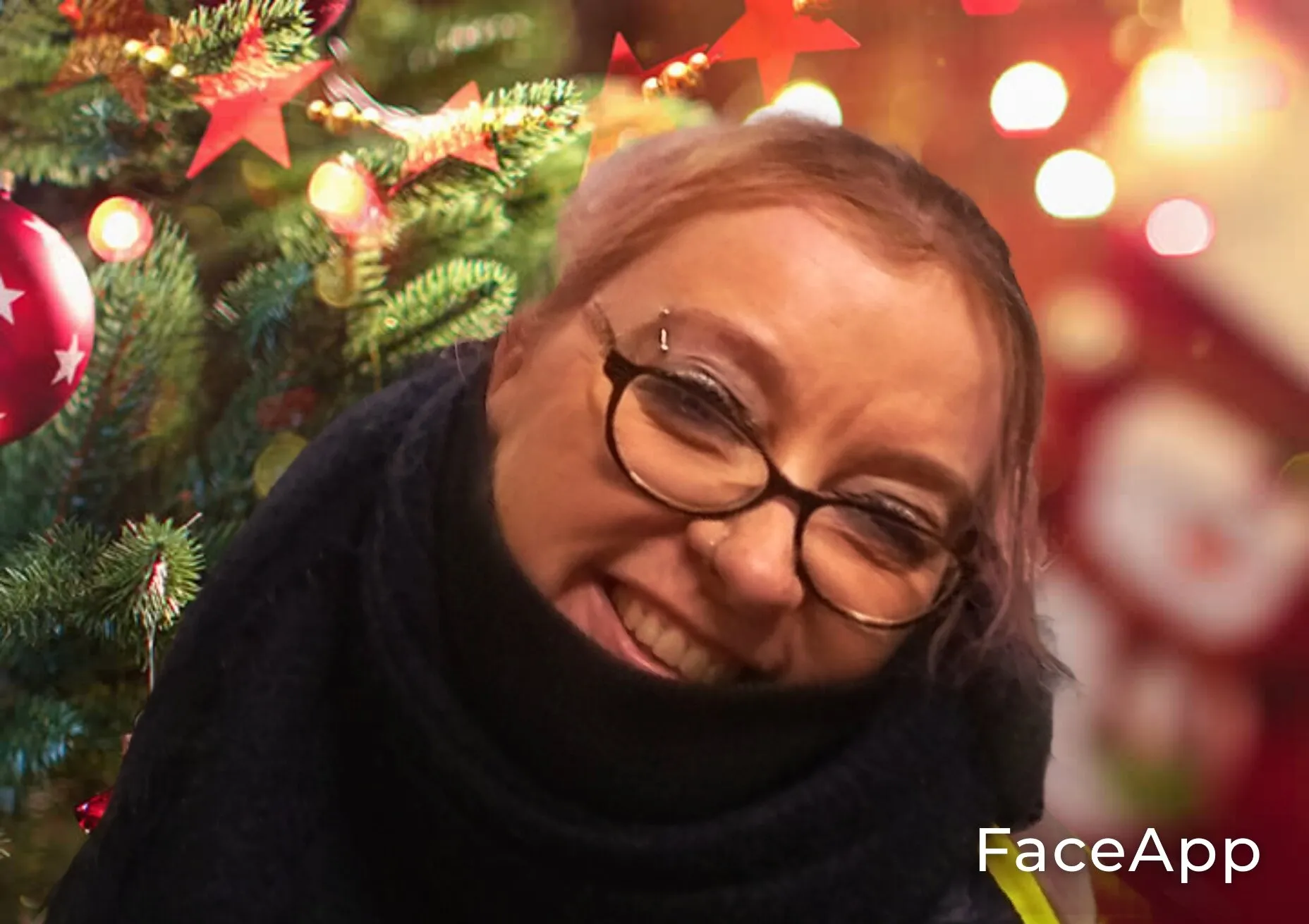 Louise at Christmas