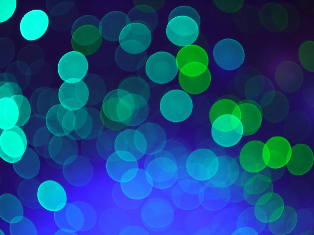 Blue and Green