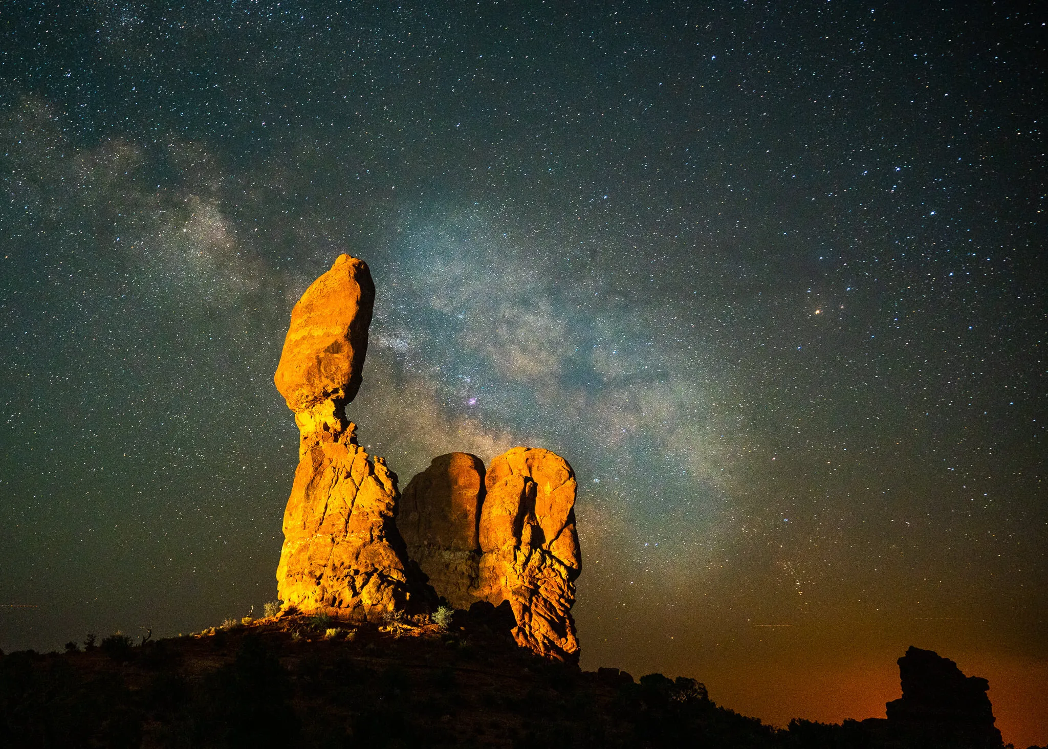 Milkyway with wildfire