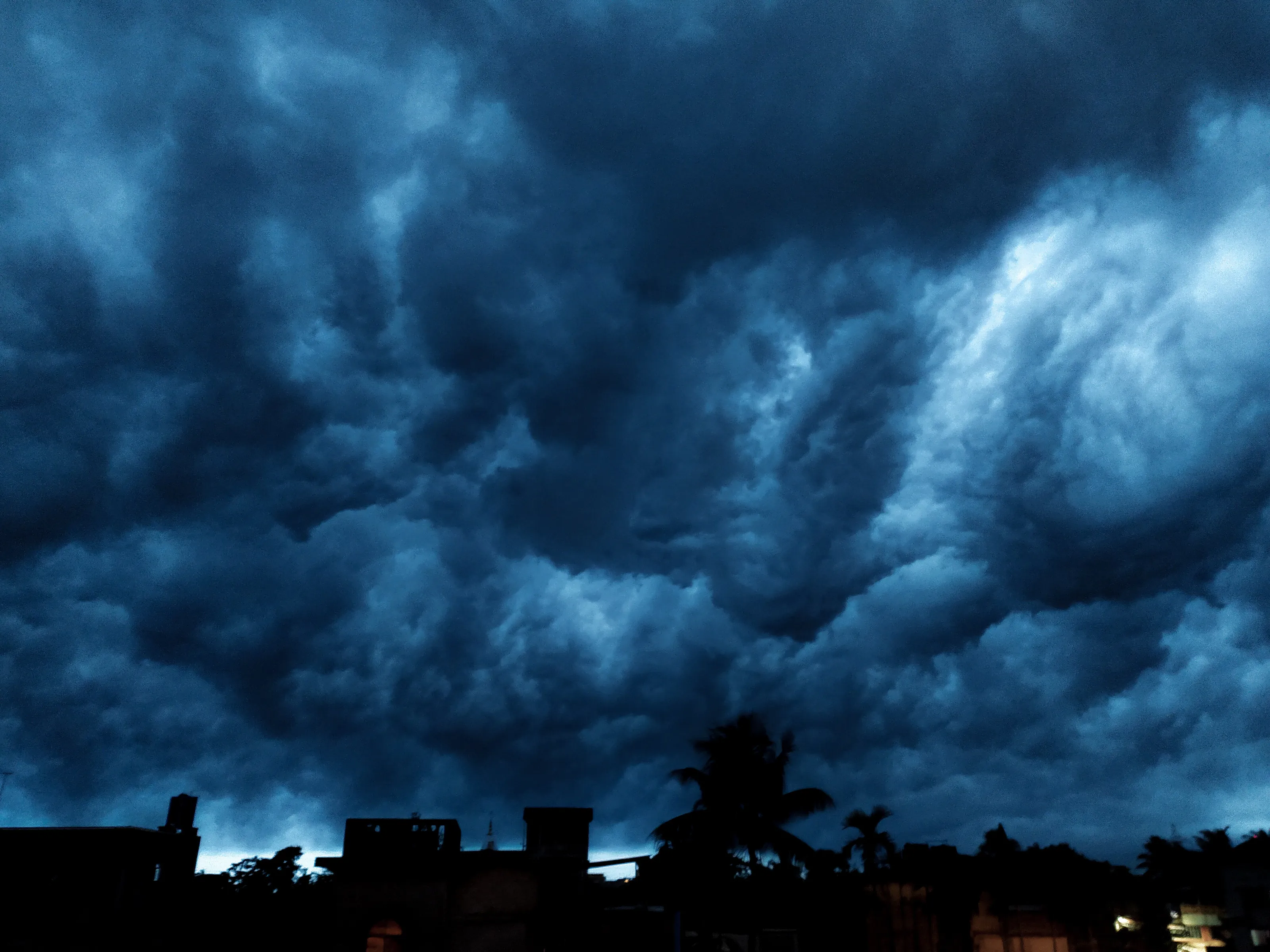 Raging sky