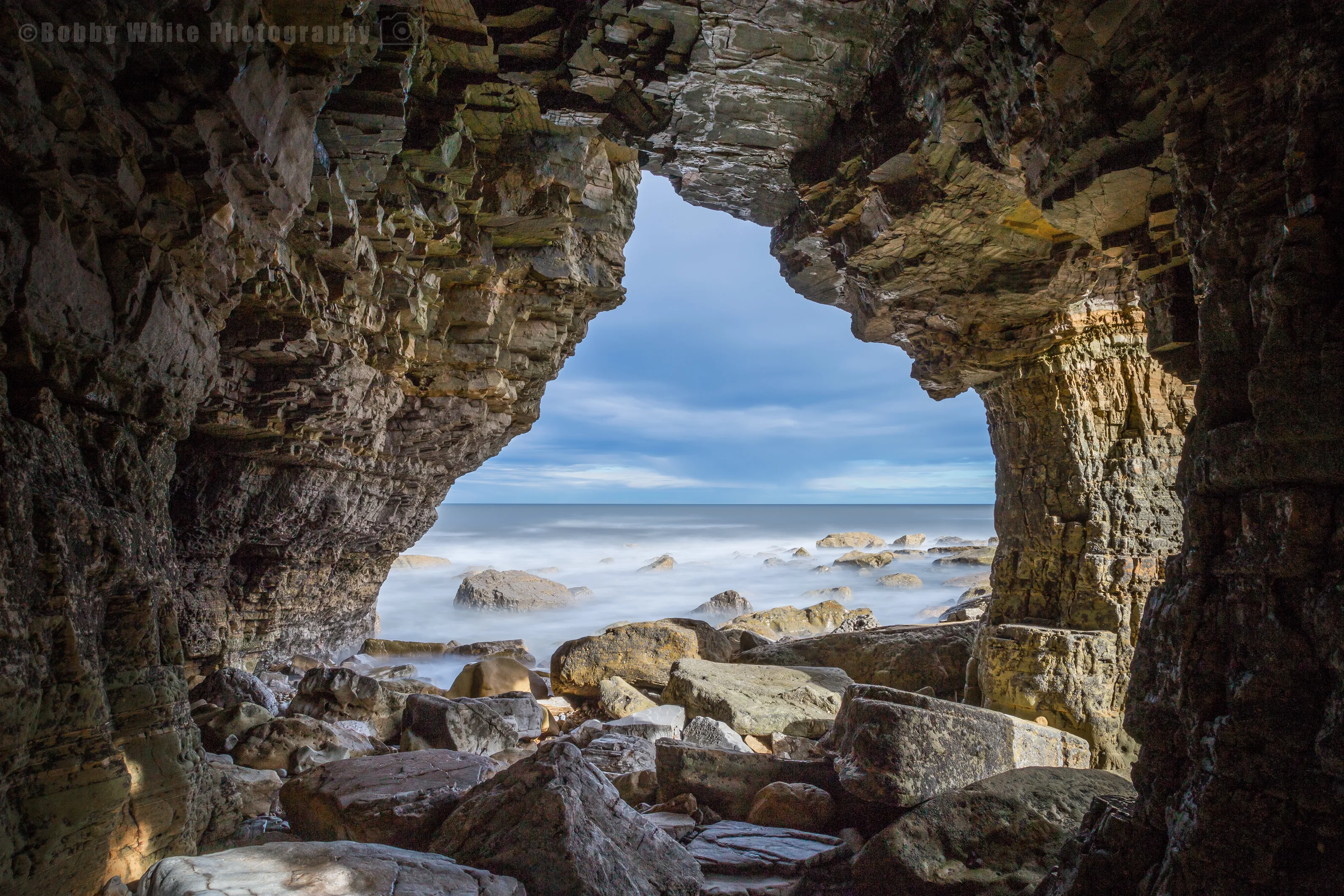 Inside Marsdon Rock