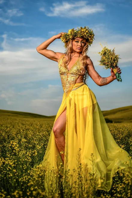 Golden Canola Goddess