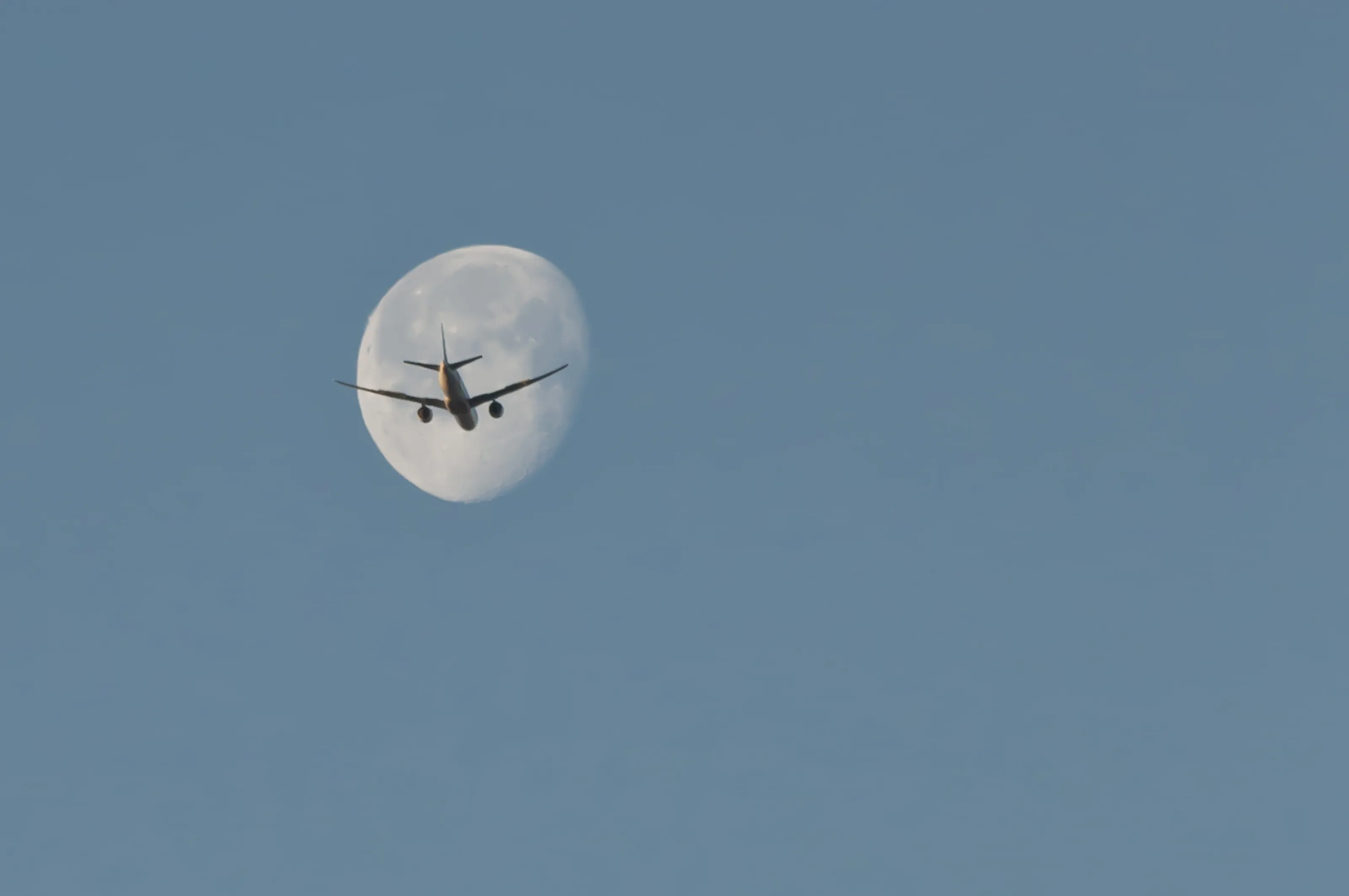 aereo per la luna