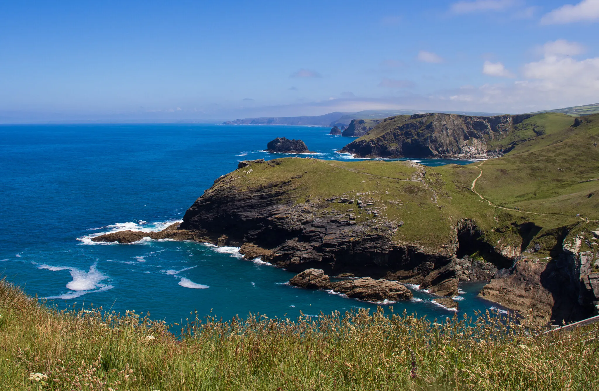 View from Tintagel