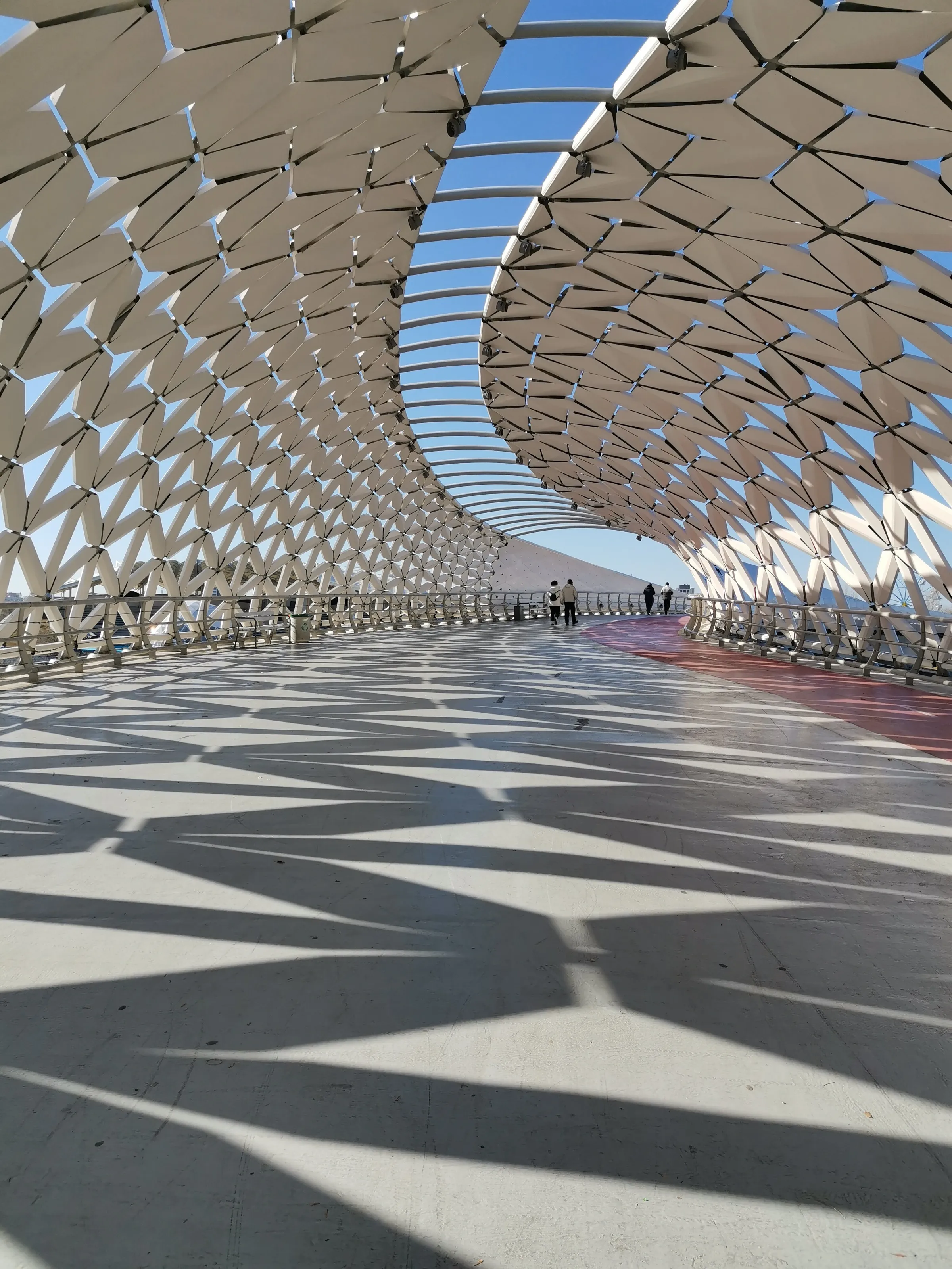 Atyrau's footbridge