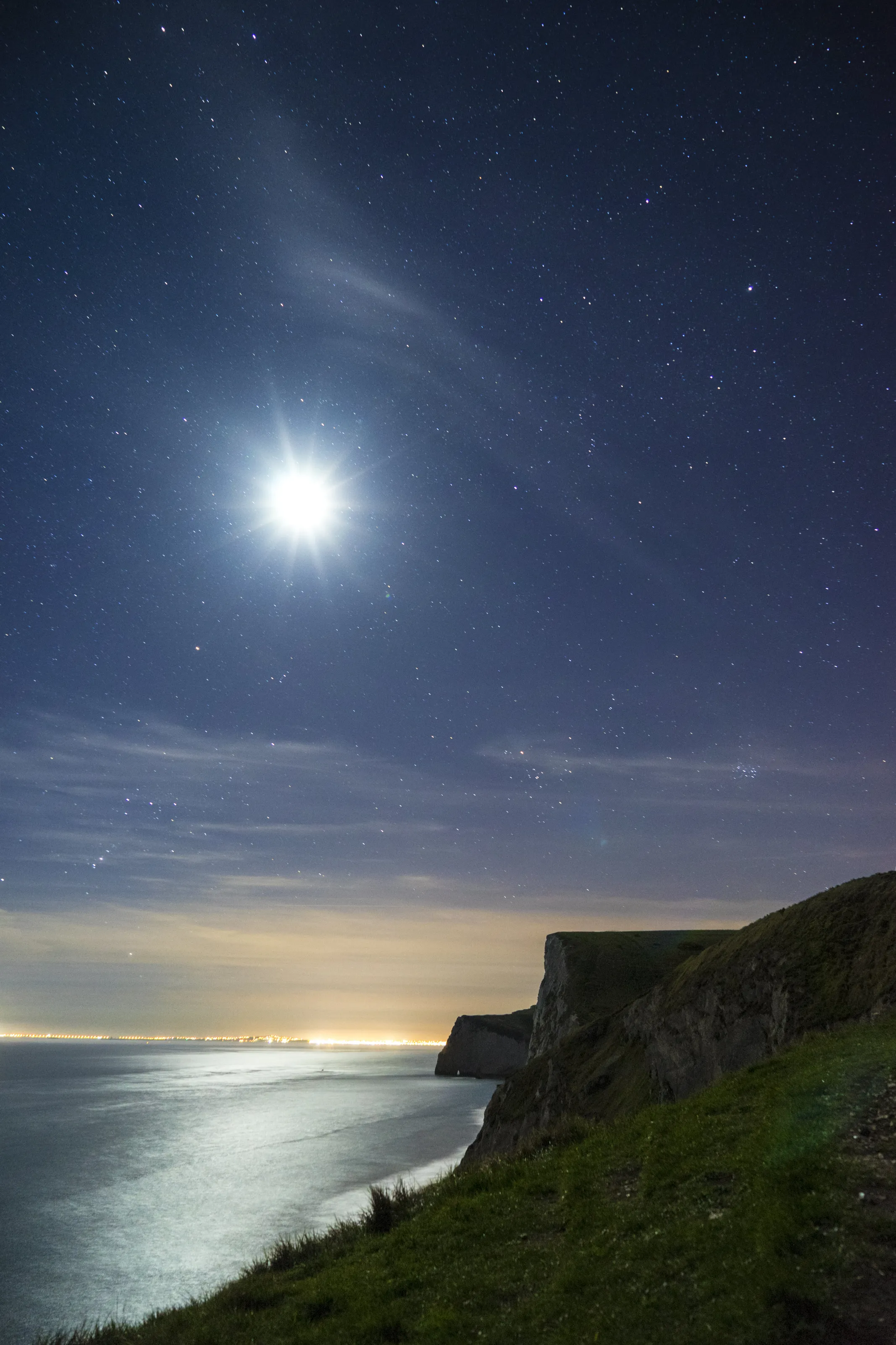 Moonlight at Durdle Door