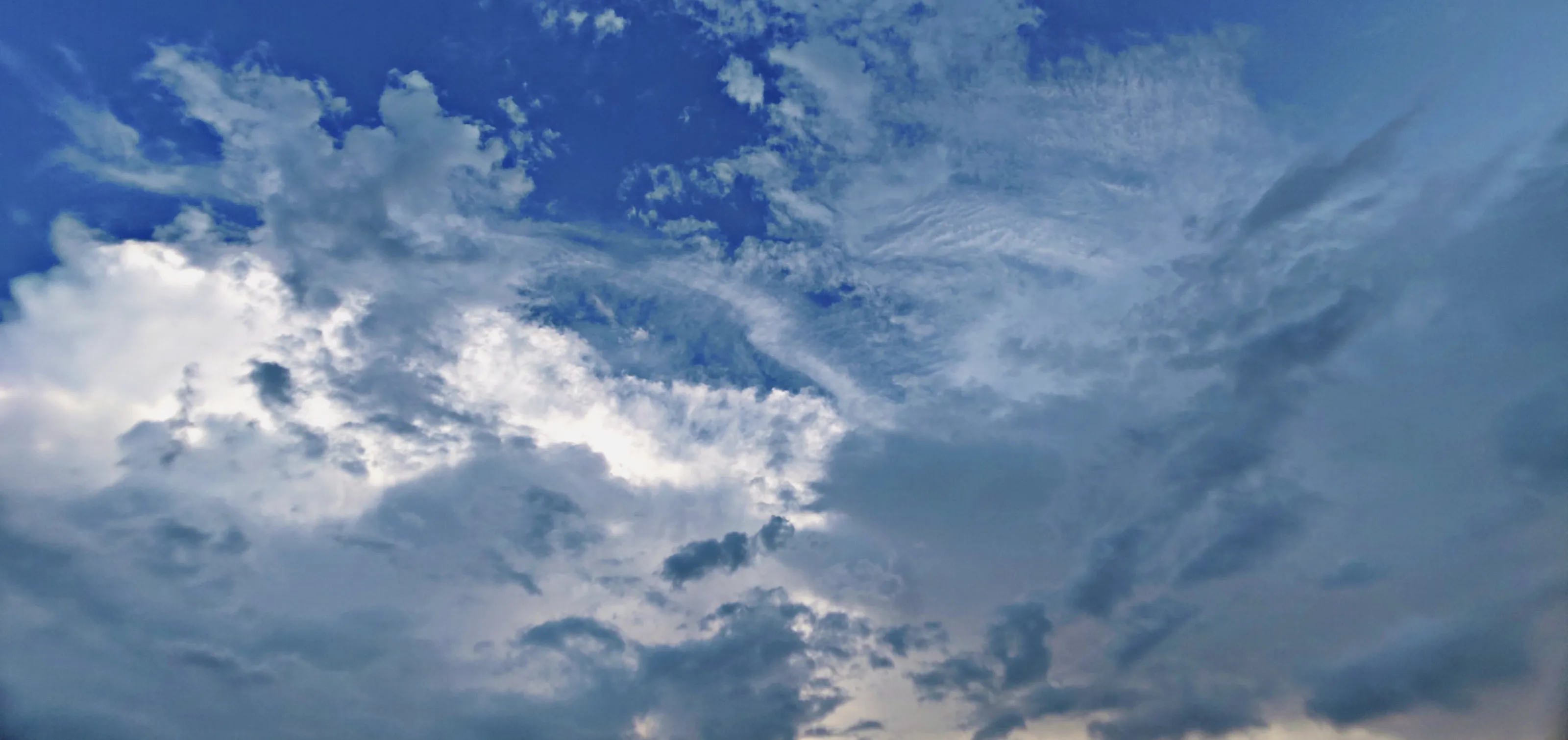 Cloudy Winter Sky.