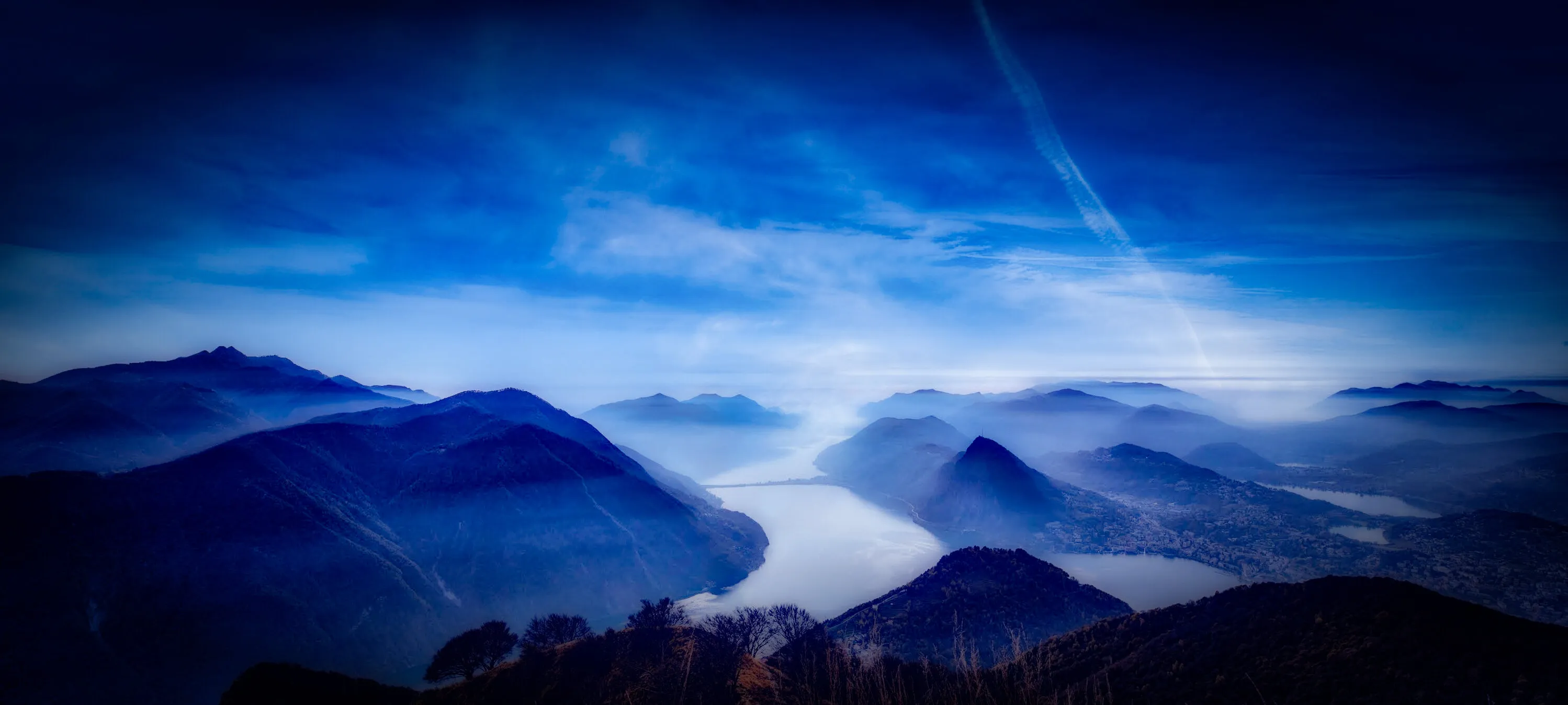 View of Luganese