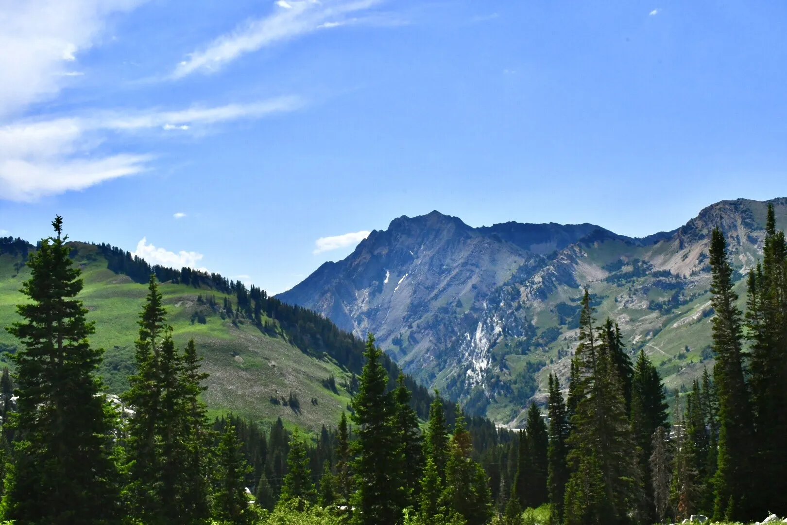 A landscape representing the wilderness of the great outdoors.