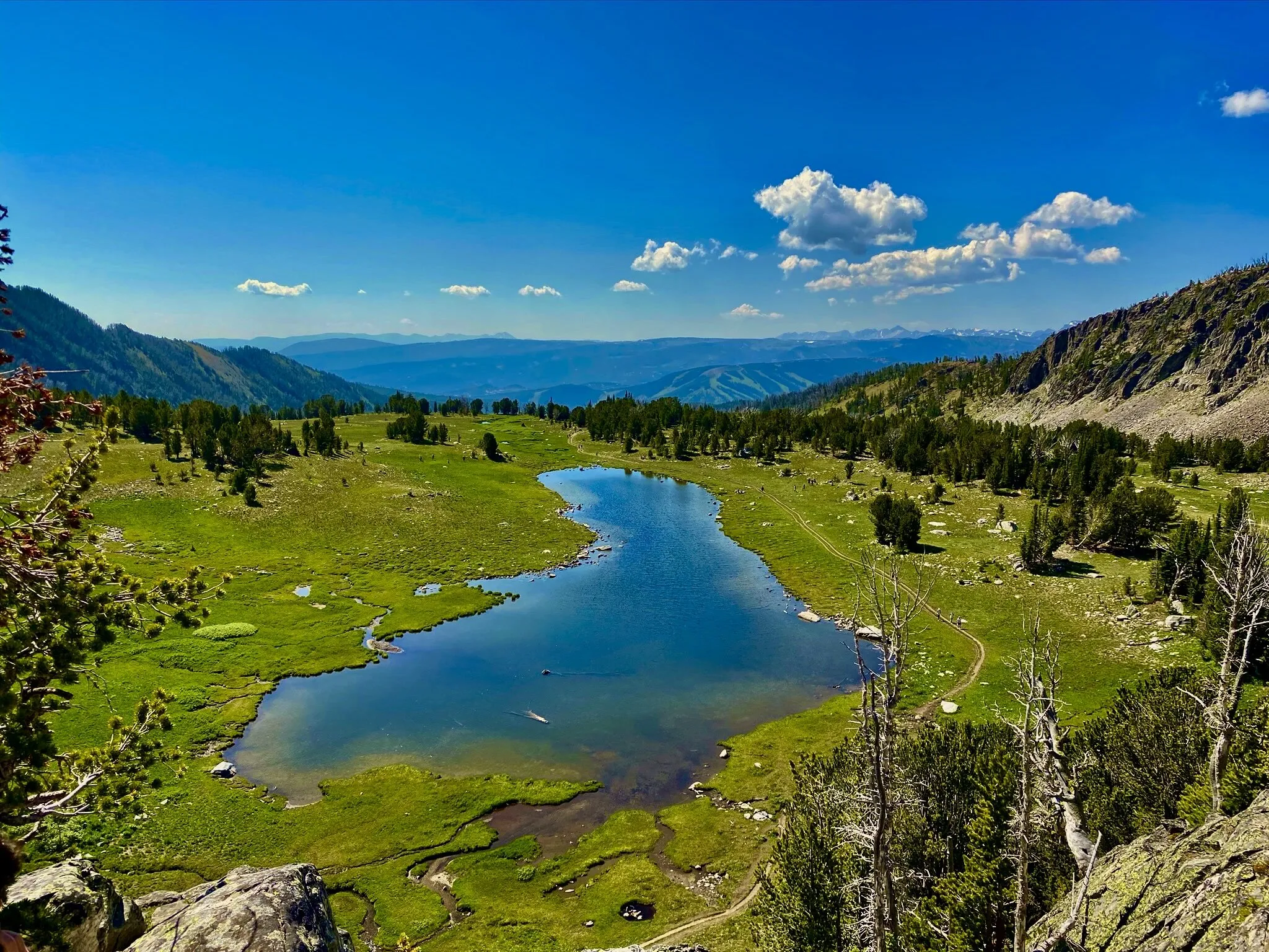 Lake Within The Clouds
