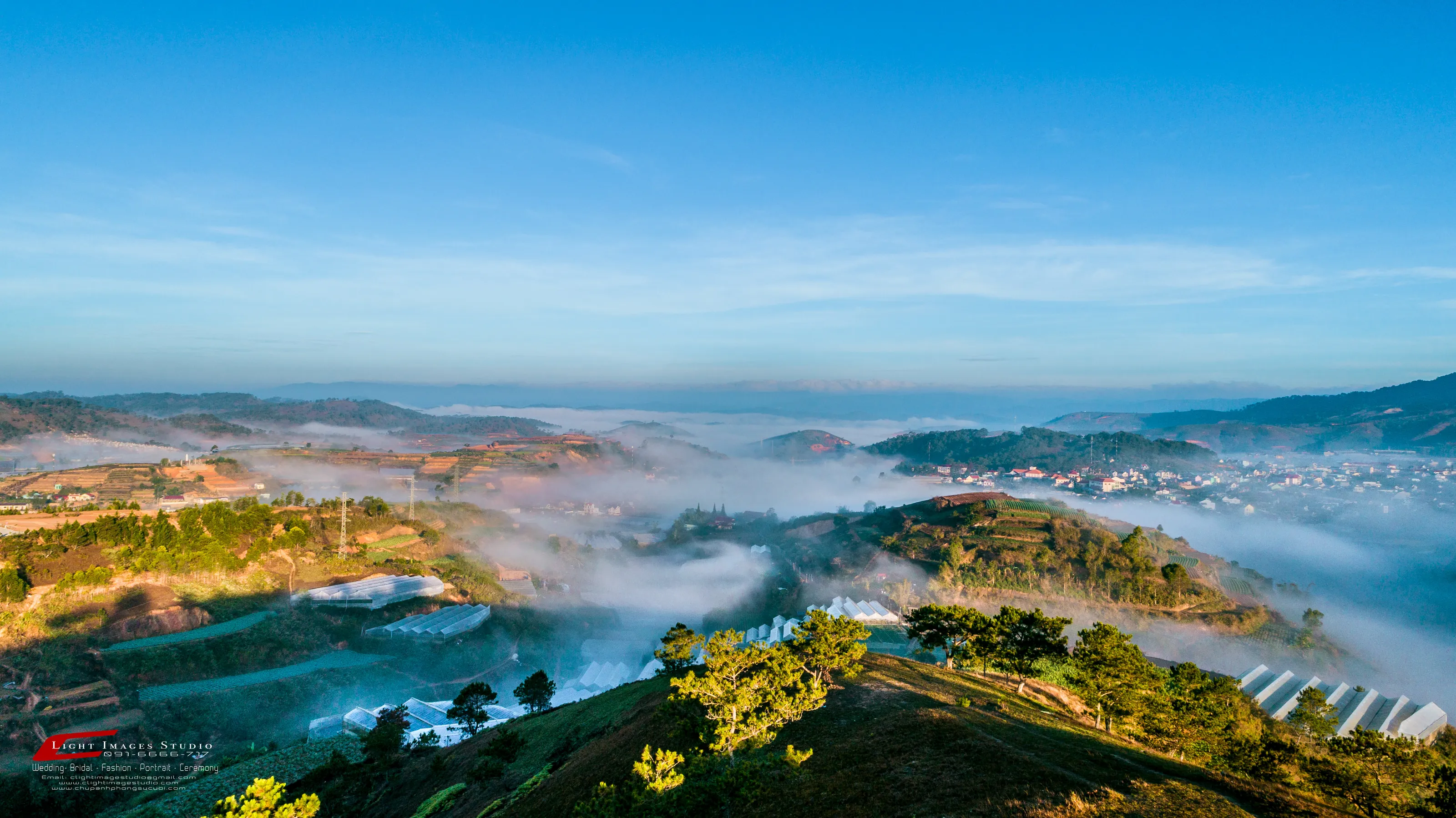 Sunrise in mountain