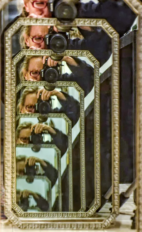 Me in the mirror