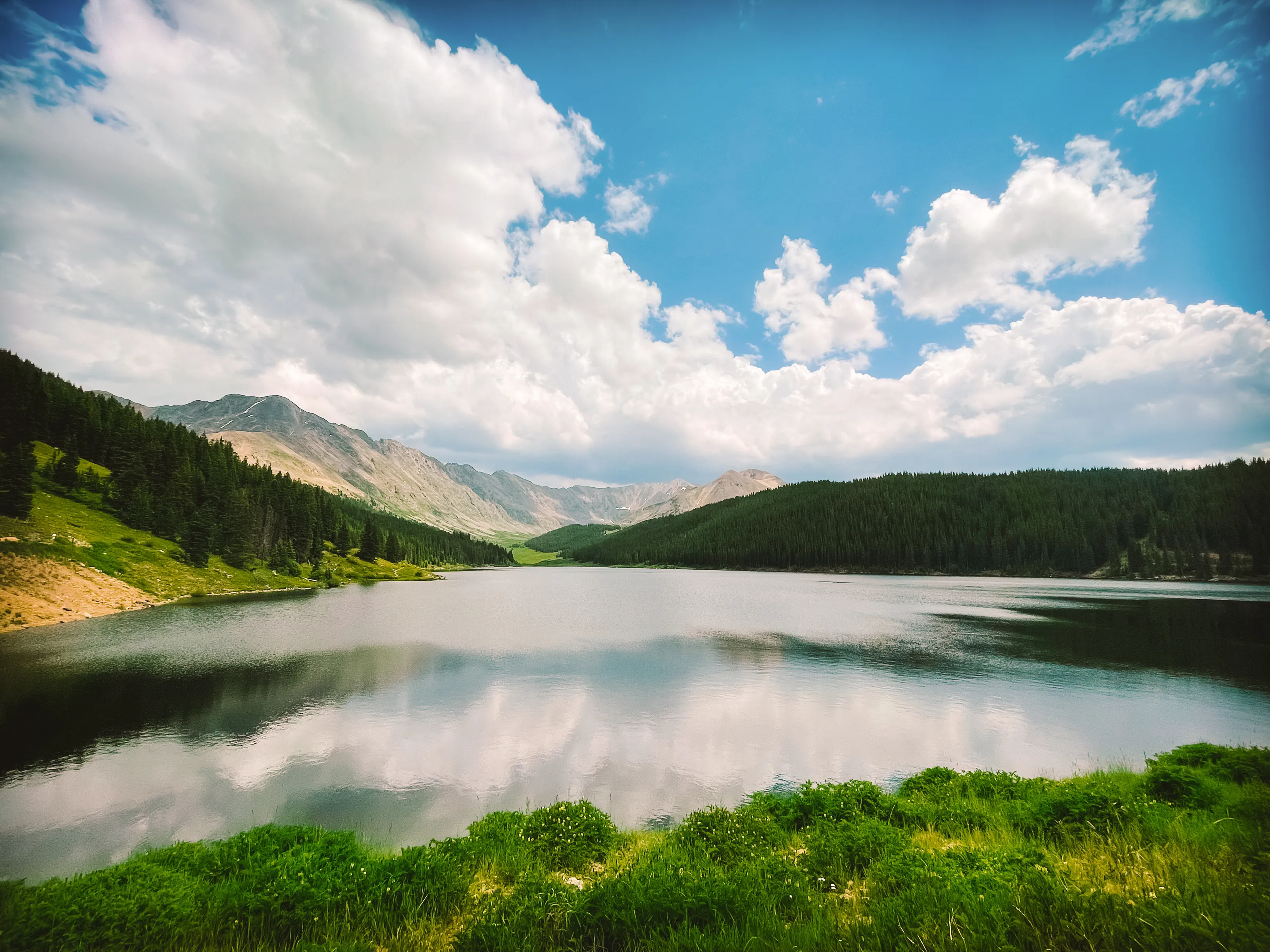 Clinton Gulch Dam Reservoir