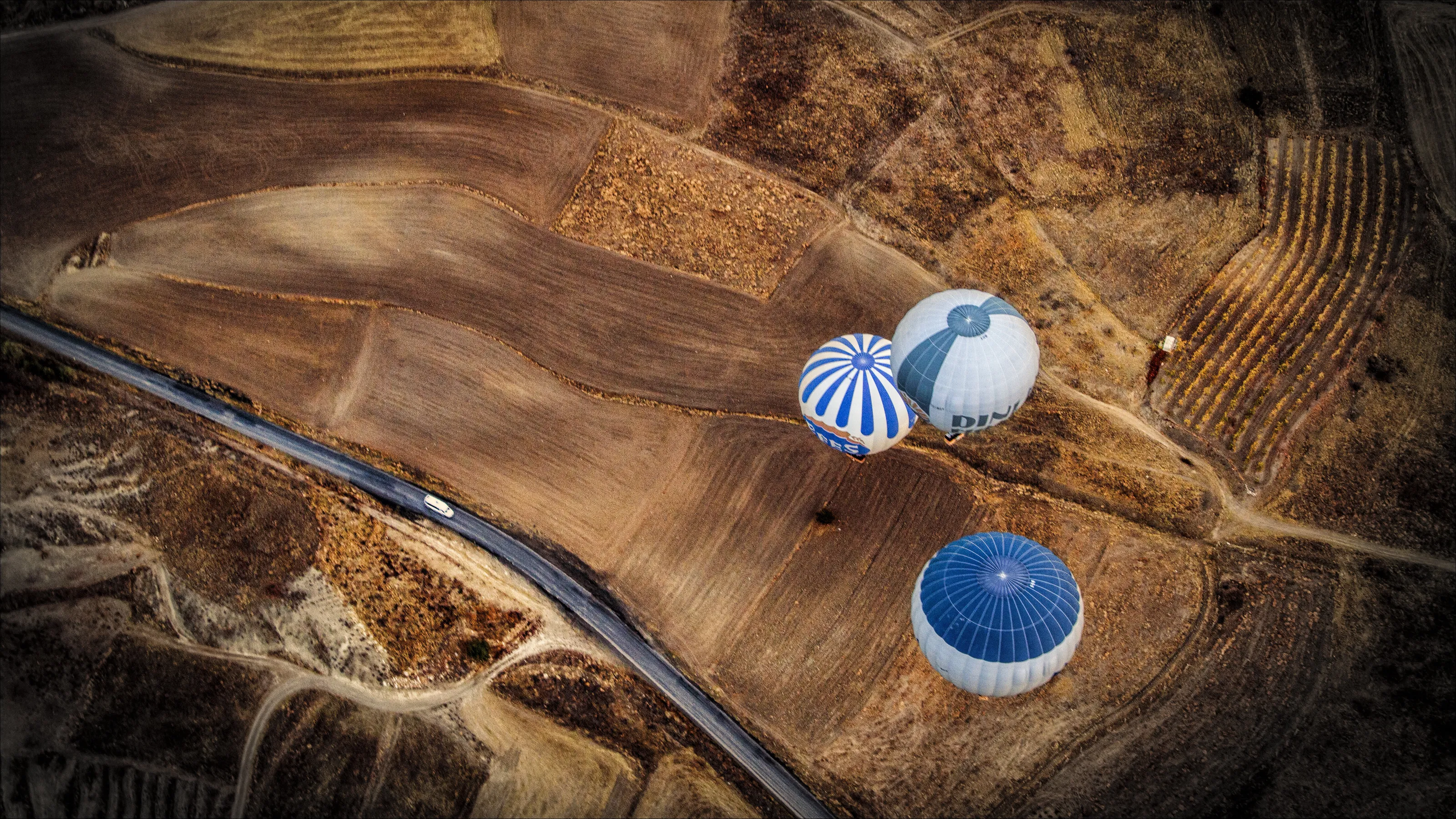 Above the Three Balloons