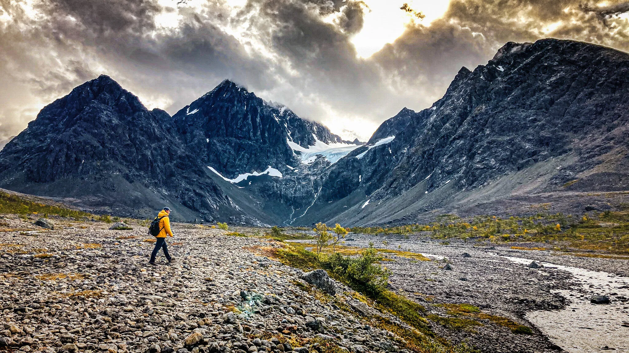 Lyngen Alps in Northen Norway