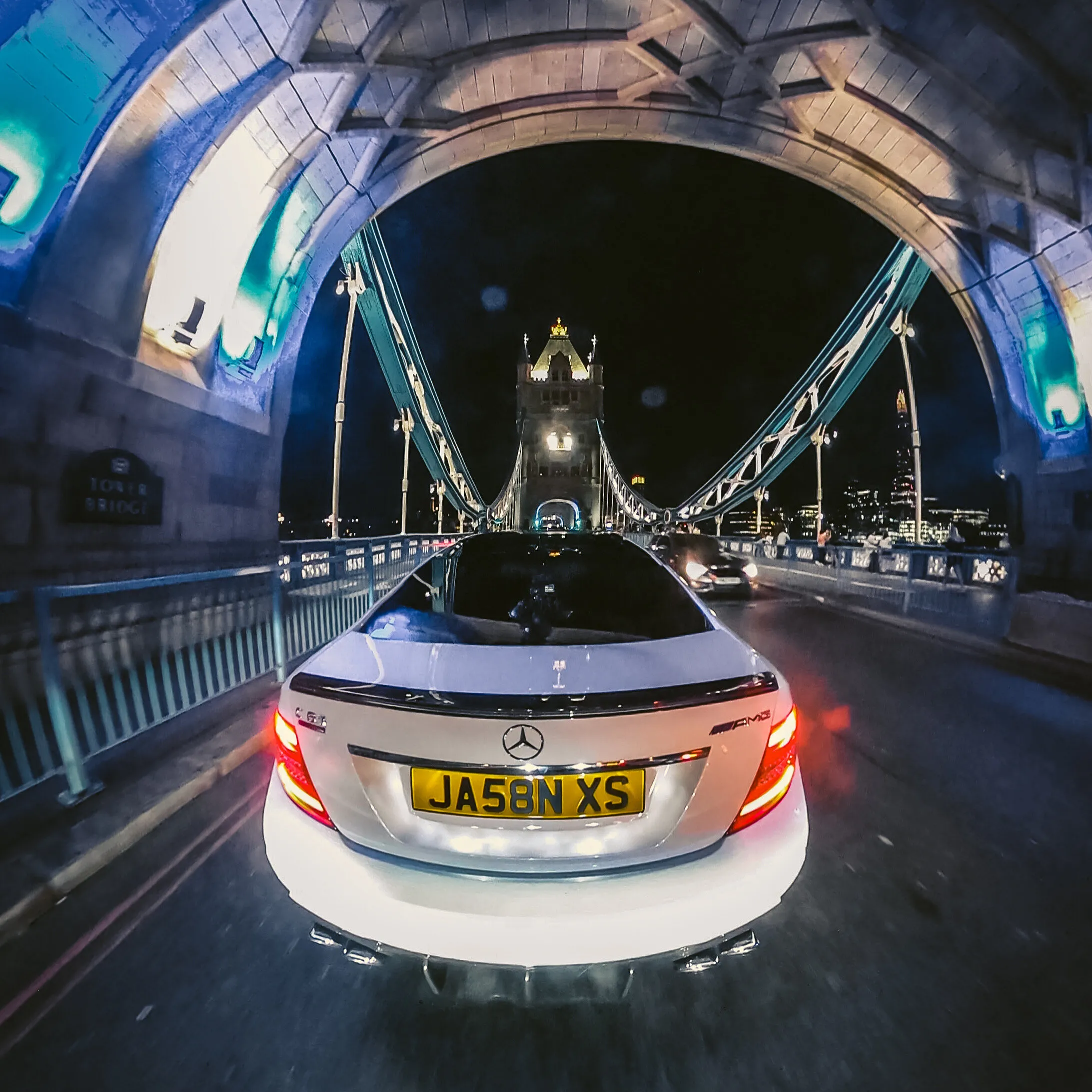 Rushing to the tower.