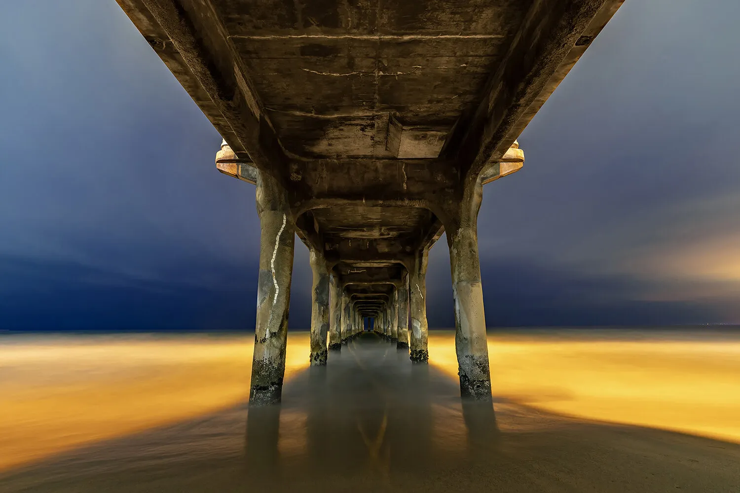 Manhattan beach pier