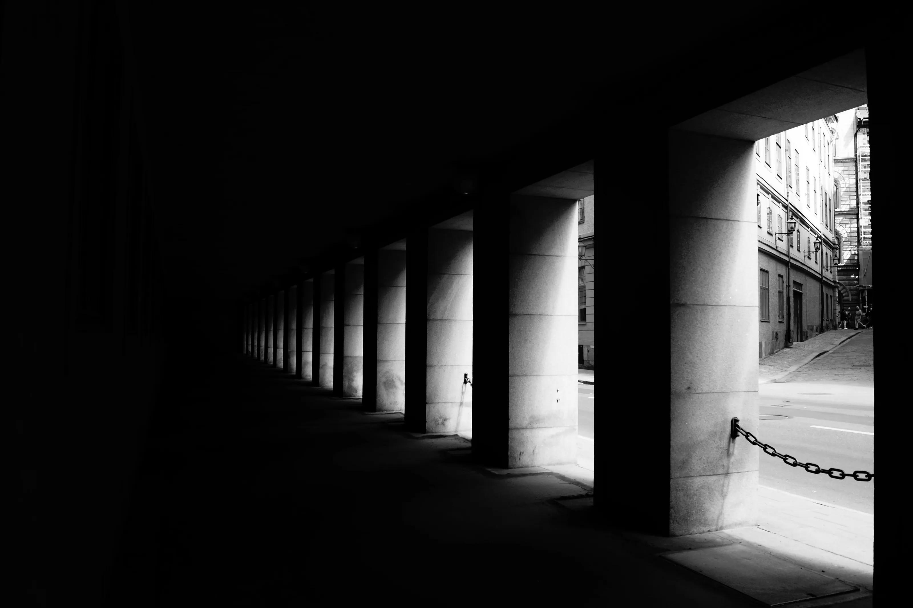 Into the darkness