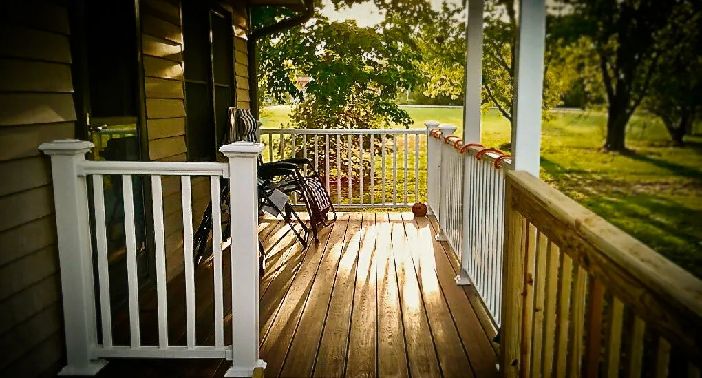 Southern hospitality = big front porch