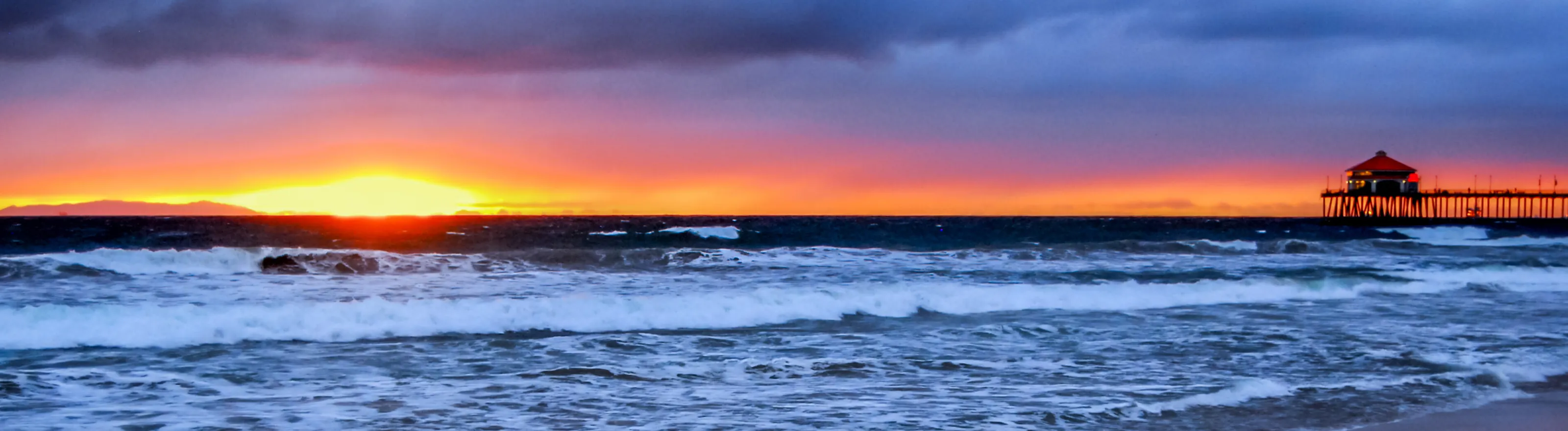 Huntington Beach Pier Sunset
